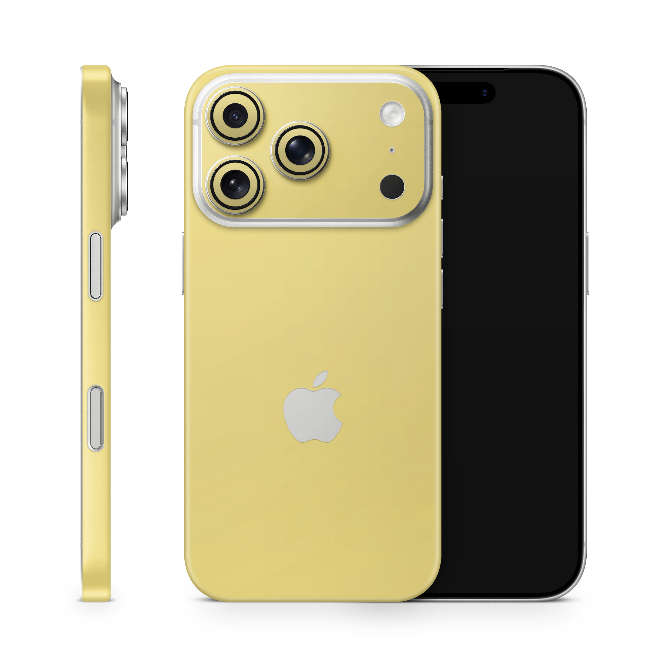 Mustard Yellow Apple iPhone Skins