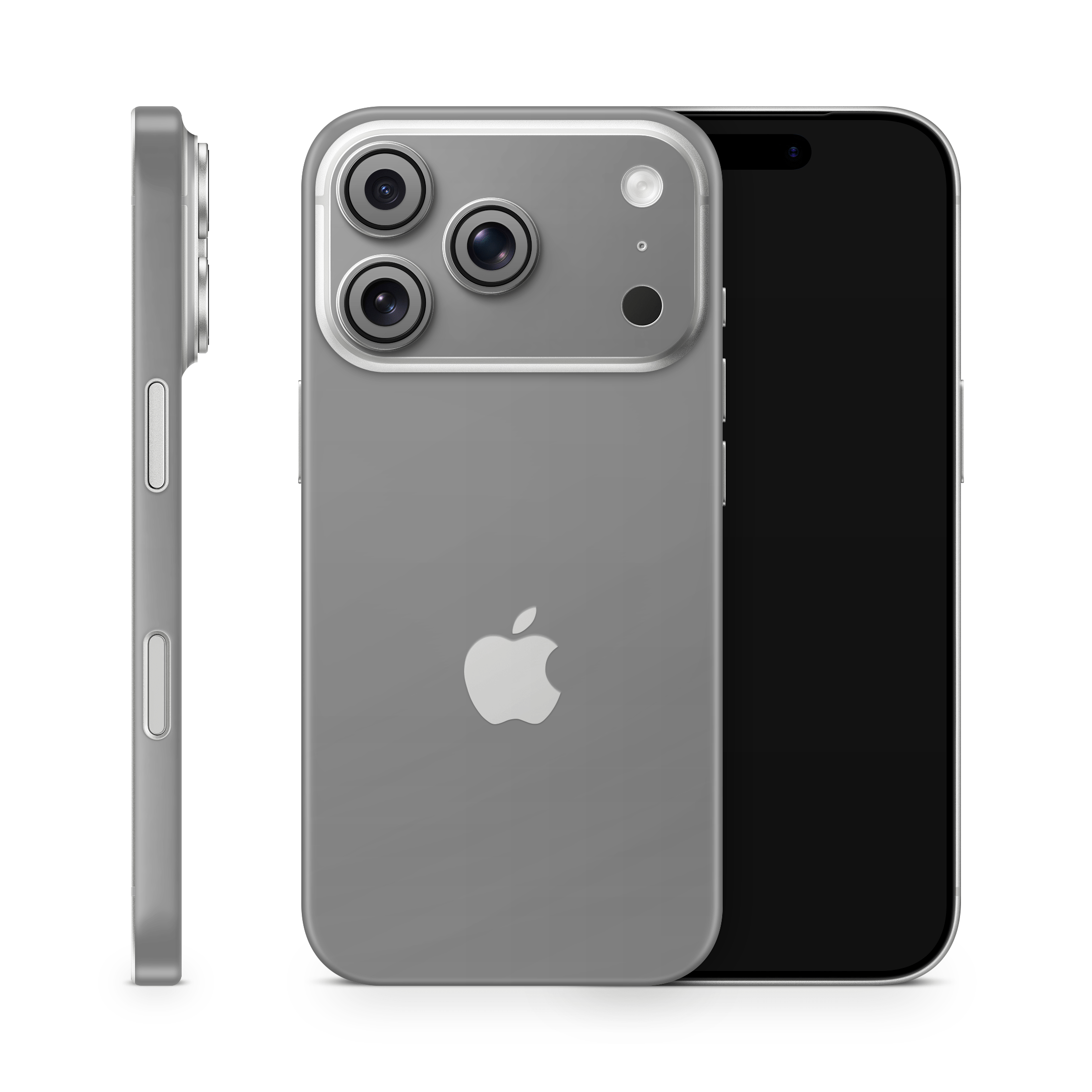 Balanced Grey Apple iPhone Skins