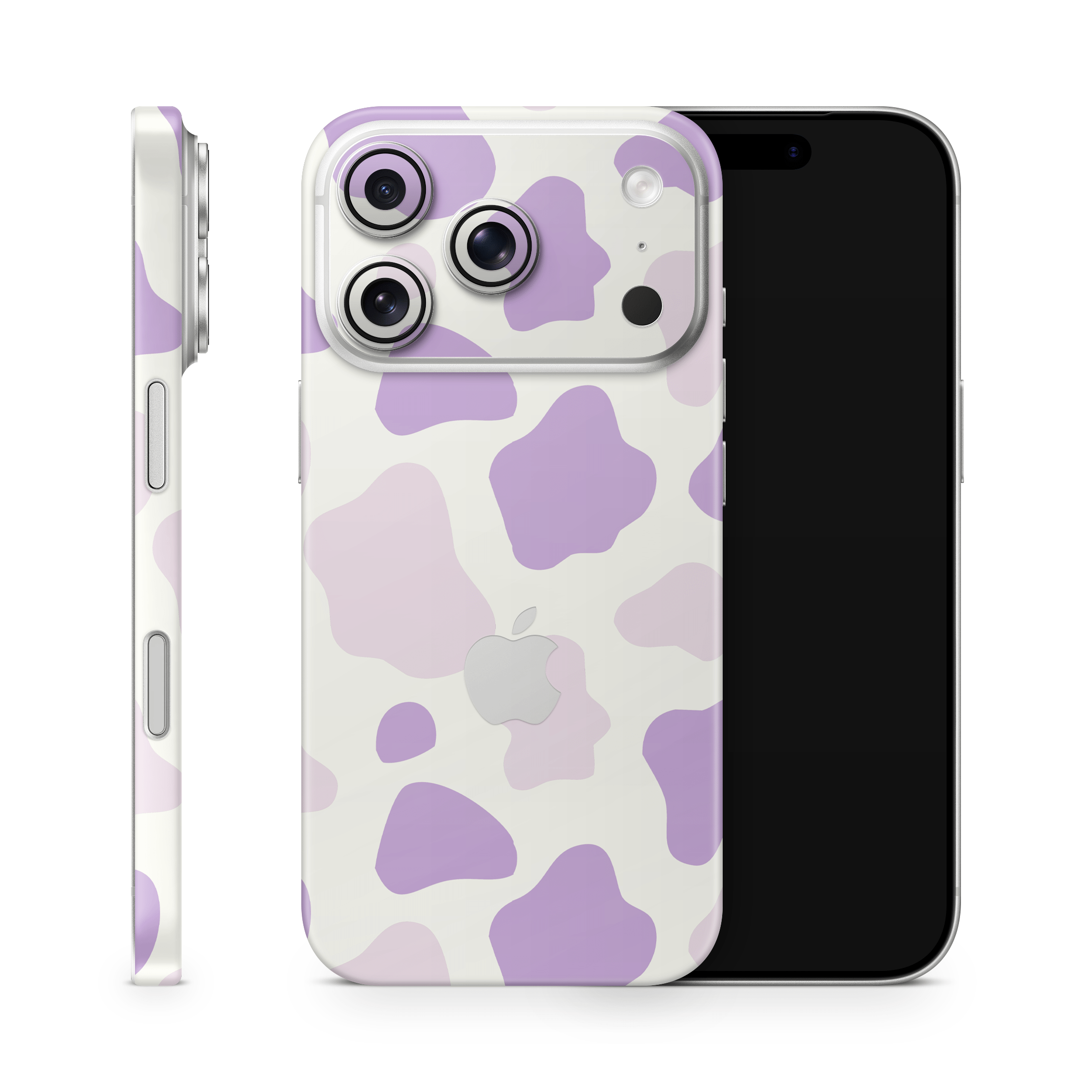 Lavender Moo Moo Apple iPhone Skins
