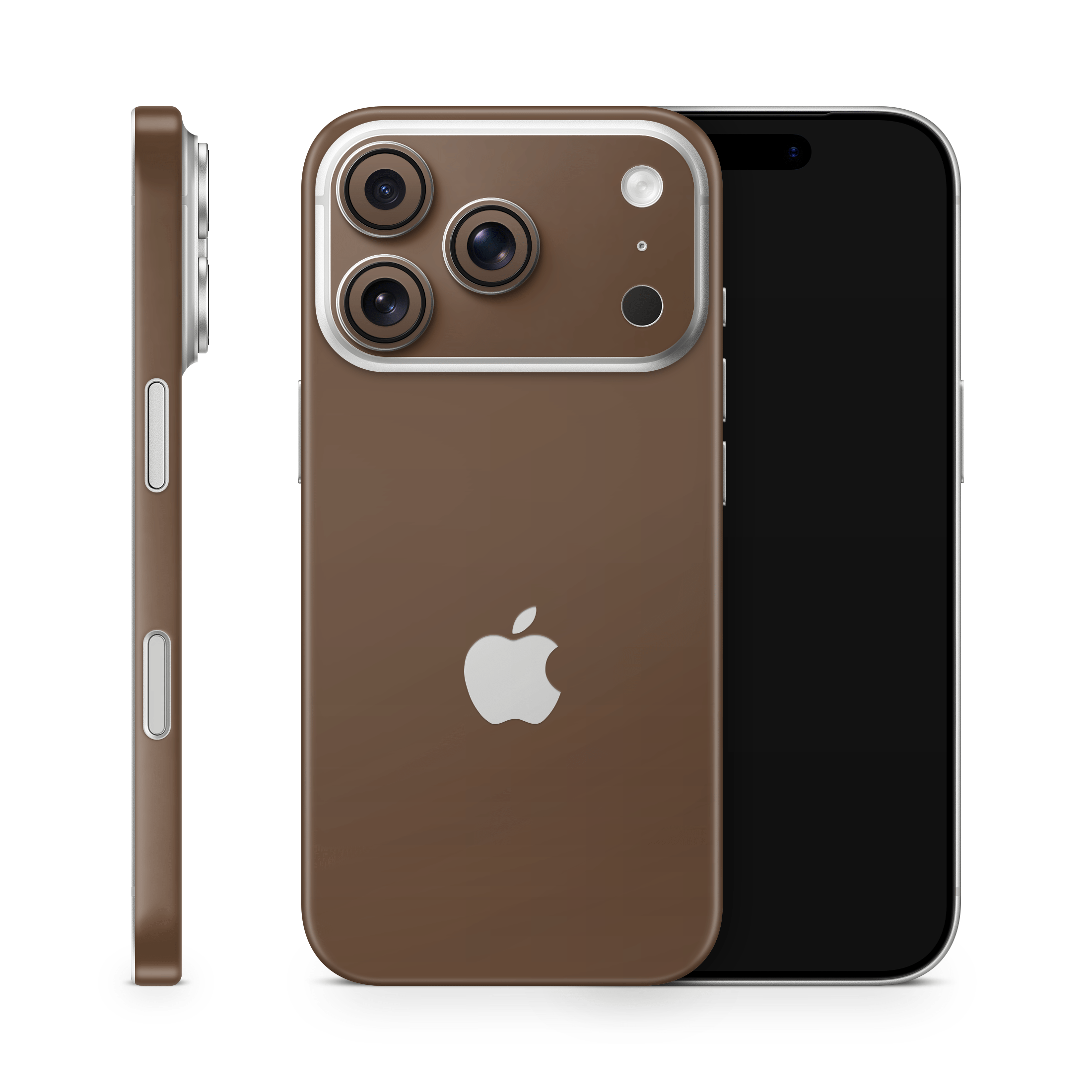 Dark Chocolate Apple iPhone Skins