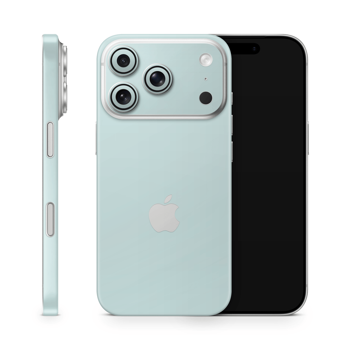 Dusty Blue Apple iPhone Decal Skins