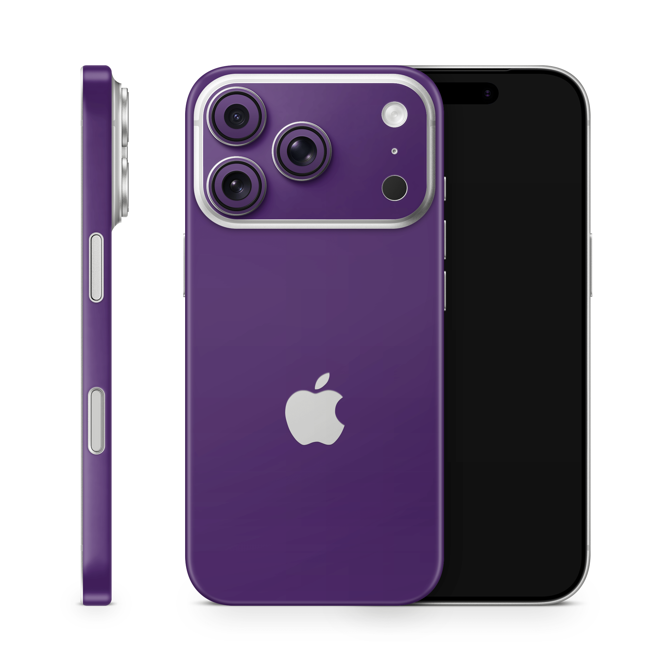 Deep Purple Apple iPhone Skins