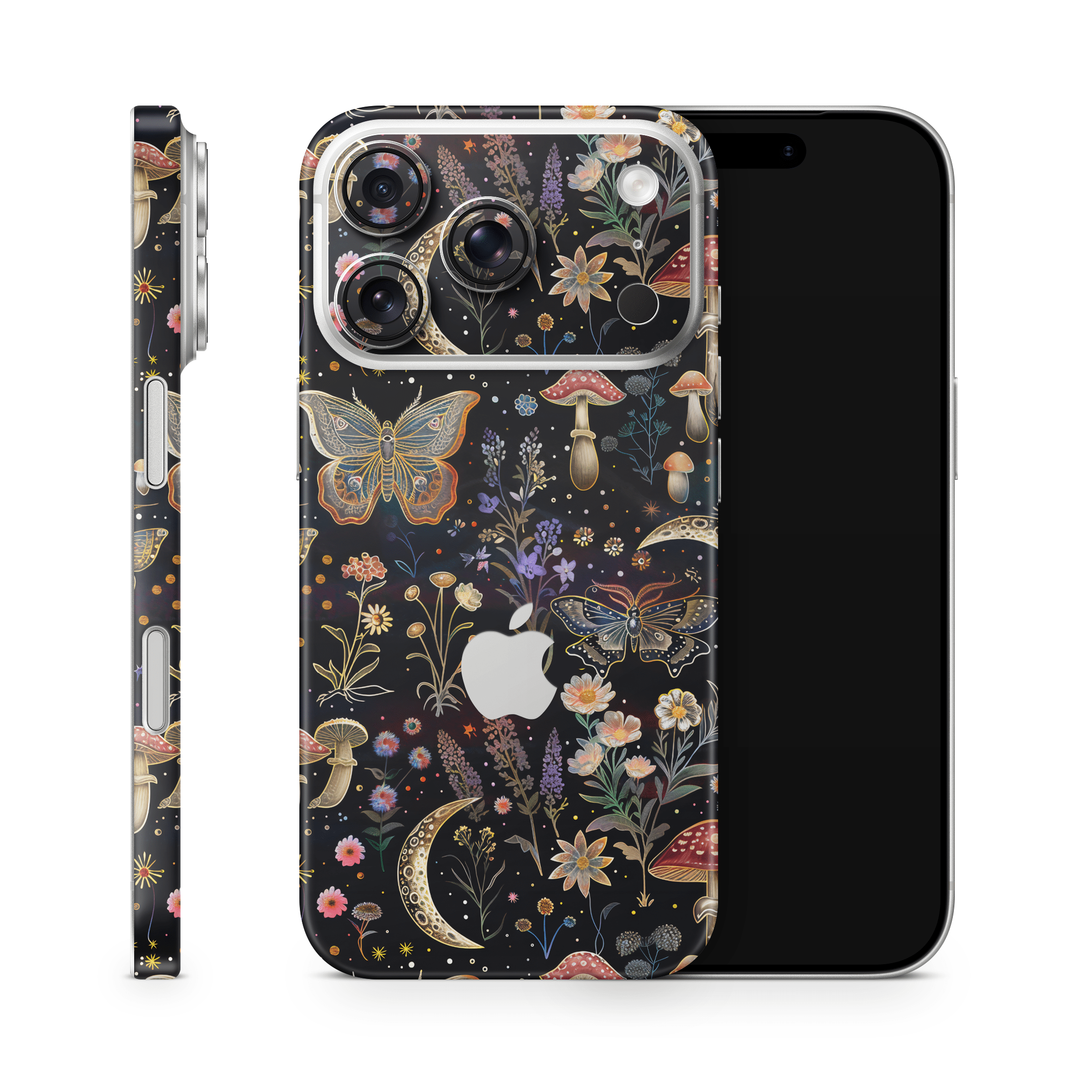 Sparkling Mushies Apple iPhone Skins