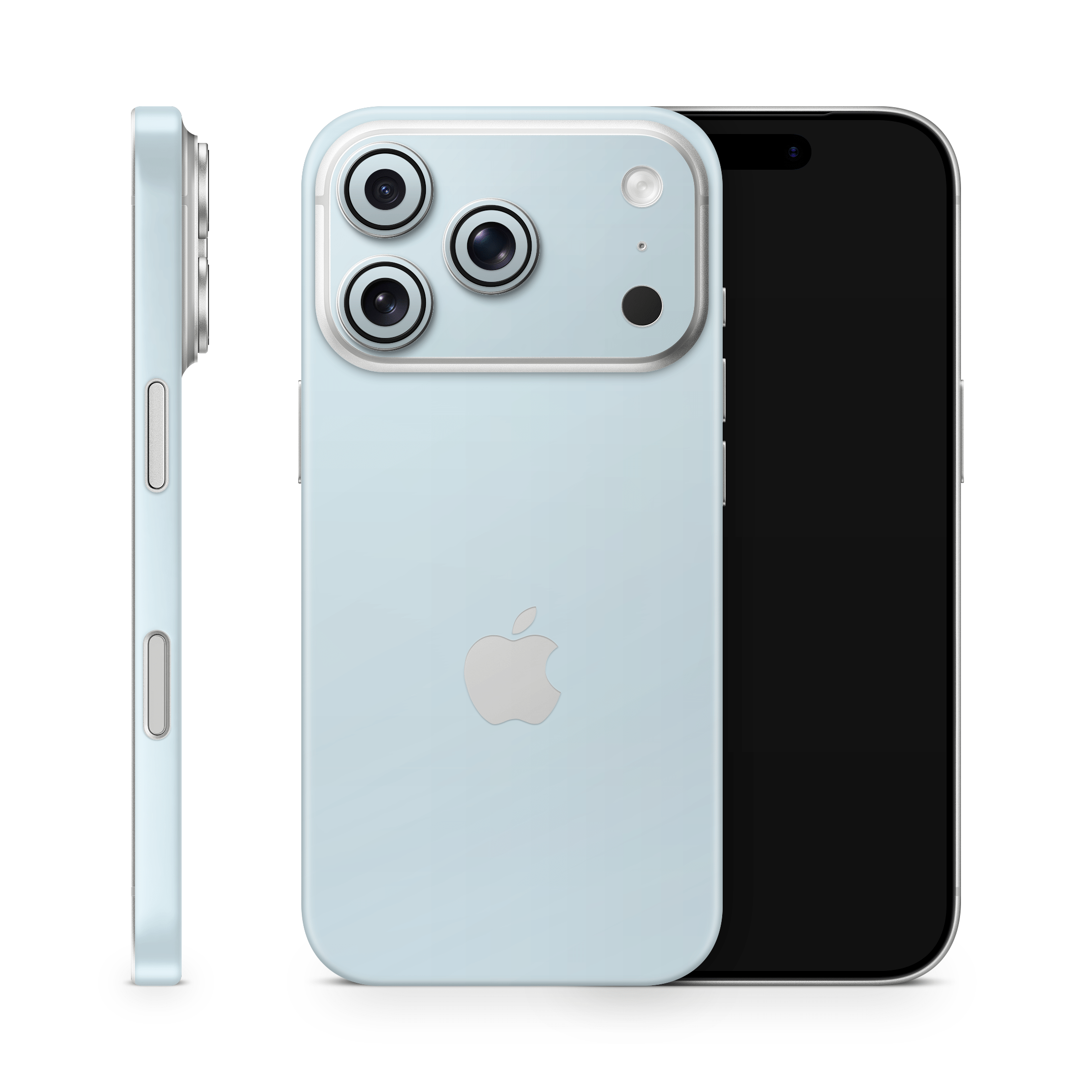 Icy Blue Apple iPhone Skins