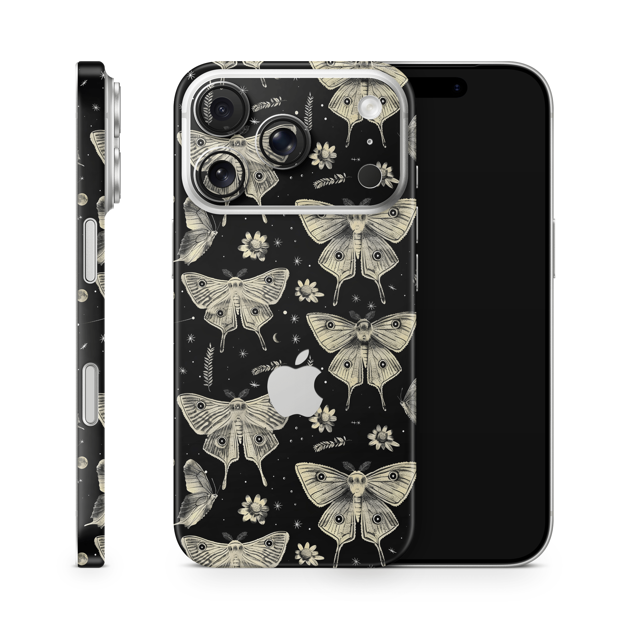 Oriental Moths Apple iPhone Skins