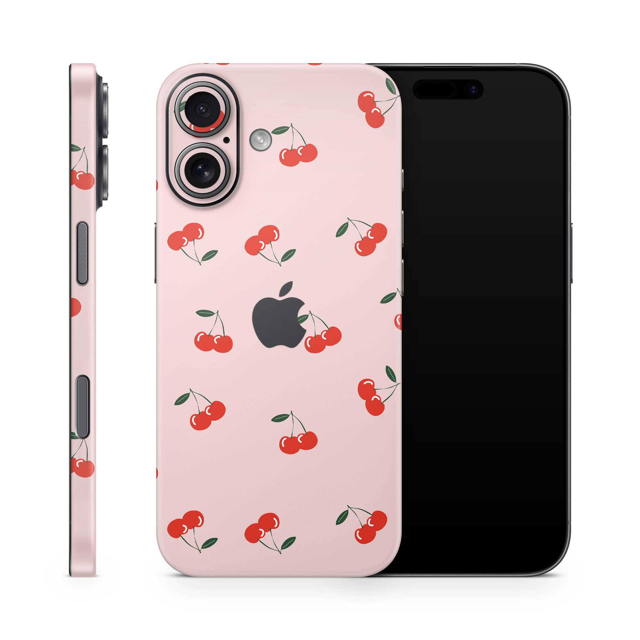 Ruby Cherries Apple iPhone Skins