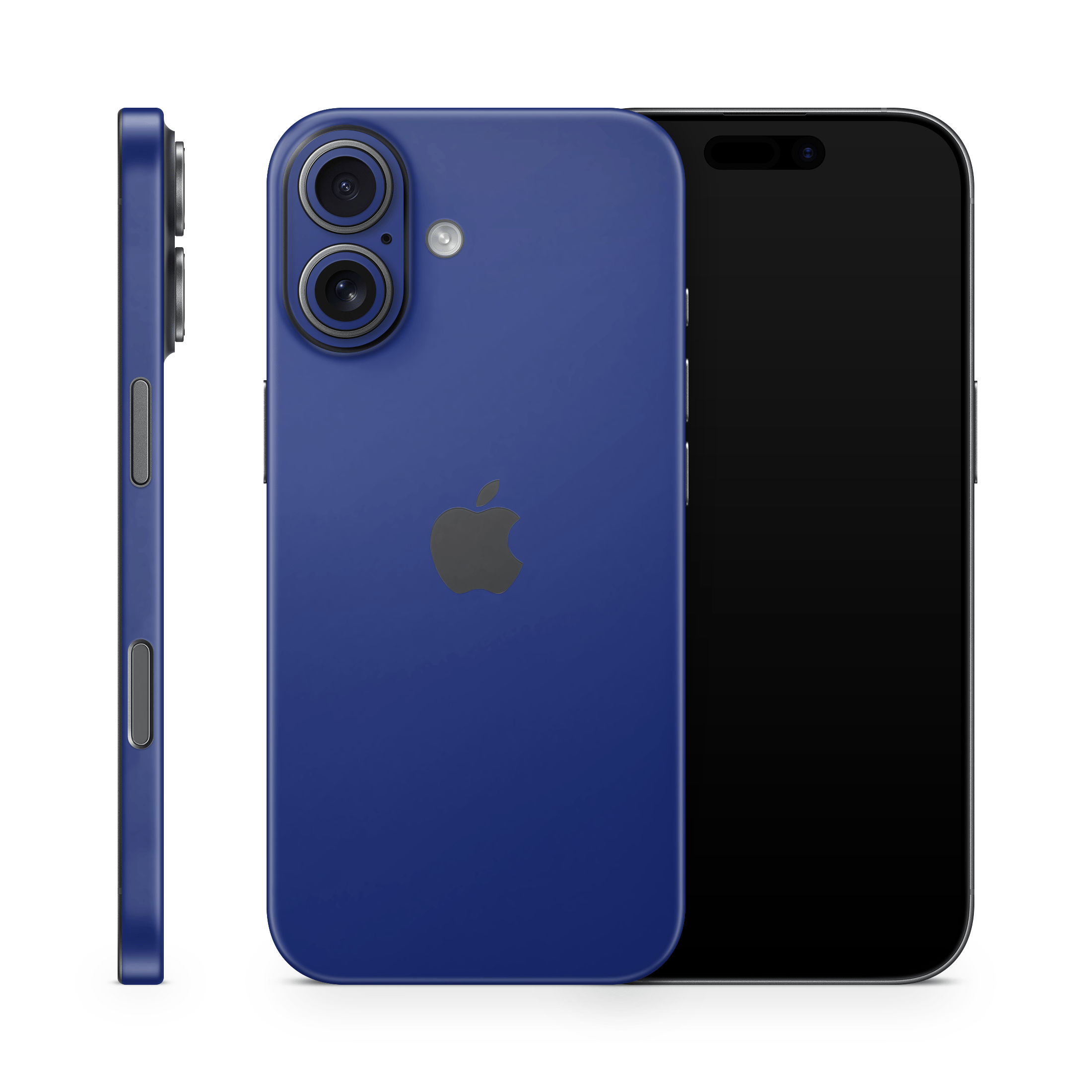 Royal Blue Apple iPhone Skins