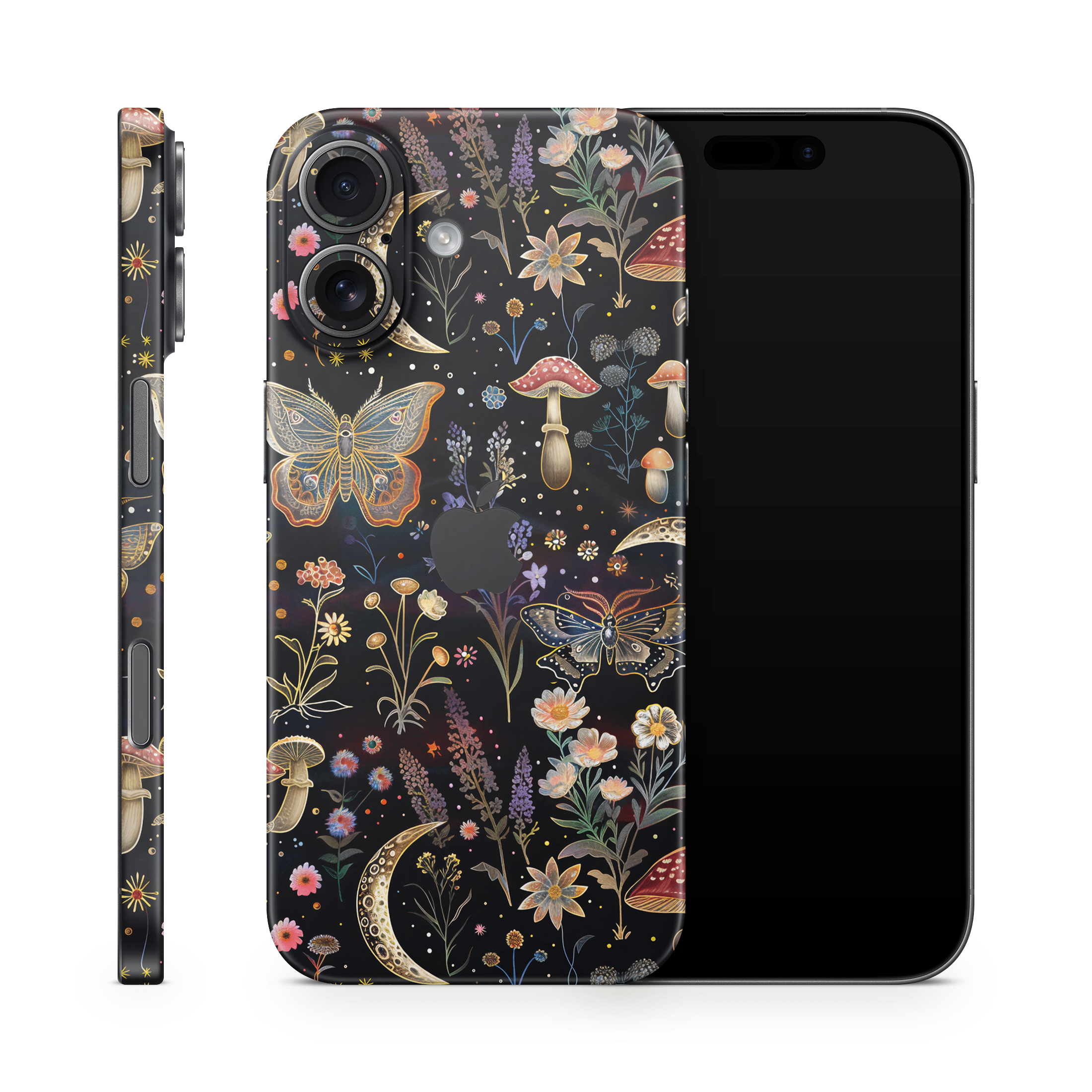 Sparkling Mushies Apple iPhone Skins