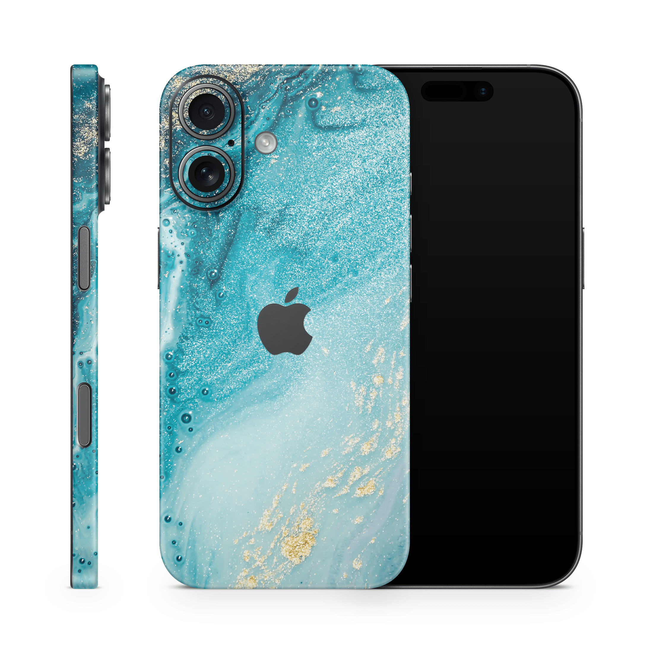 Aqua Beach Apple iPhone Skins