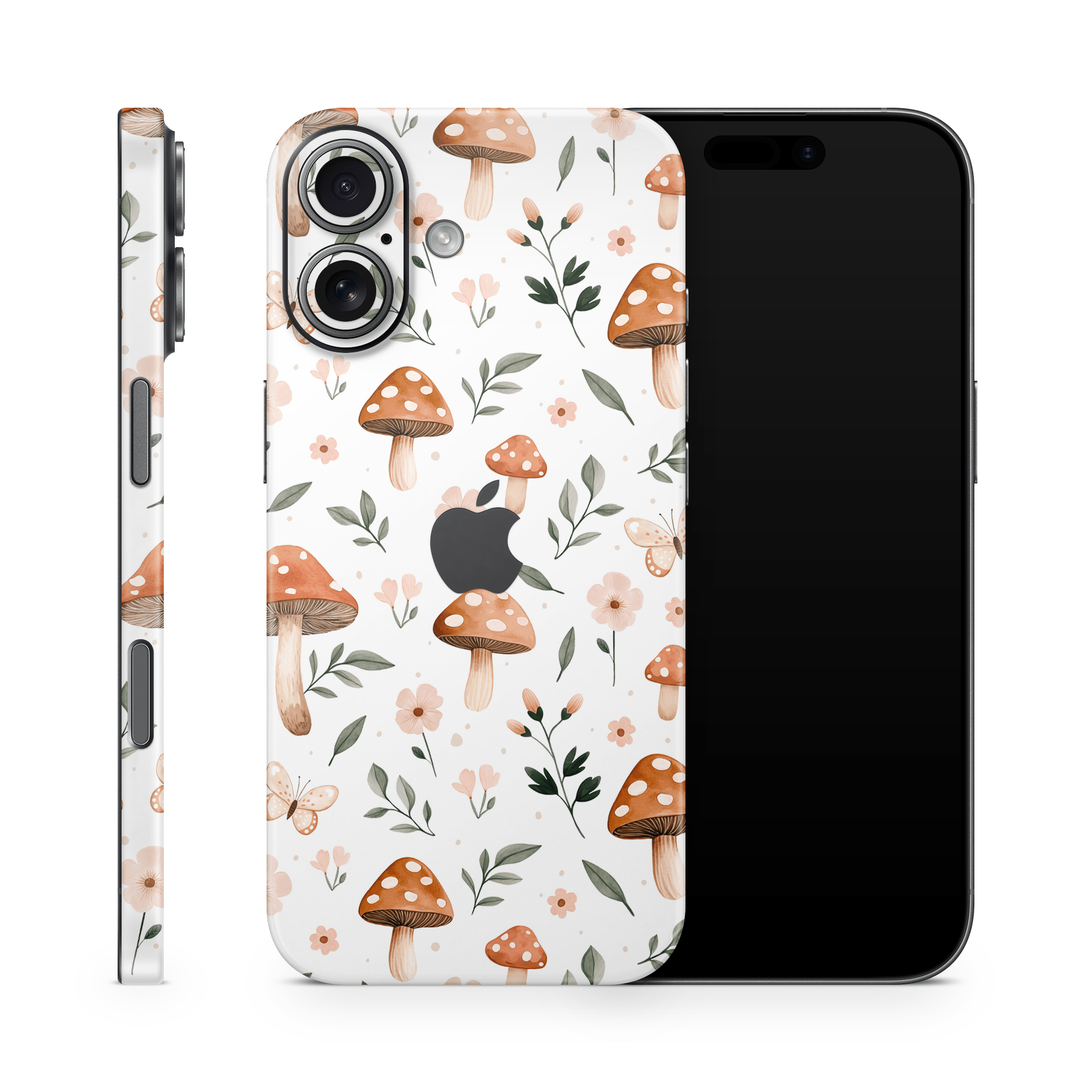 Spring Mushies Apple iPhone Skins