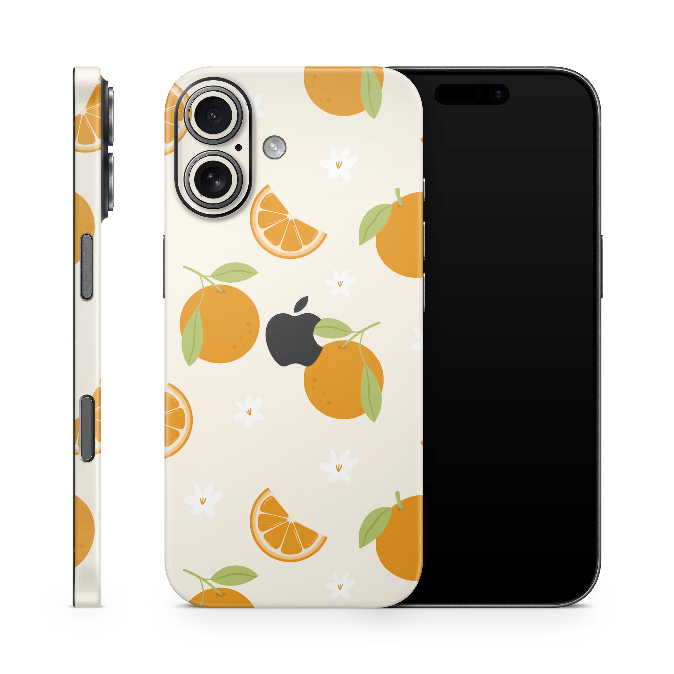 Sunkissed Citrus Apple iPhone Skins