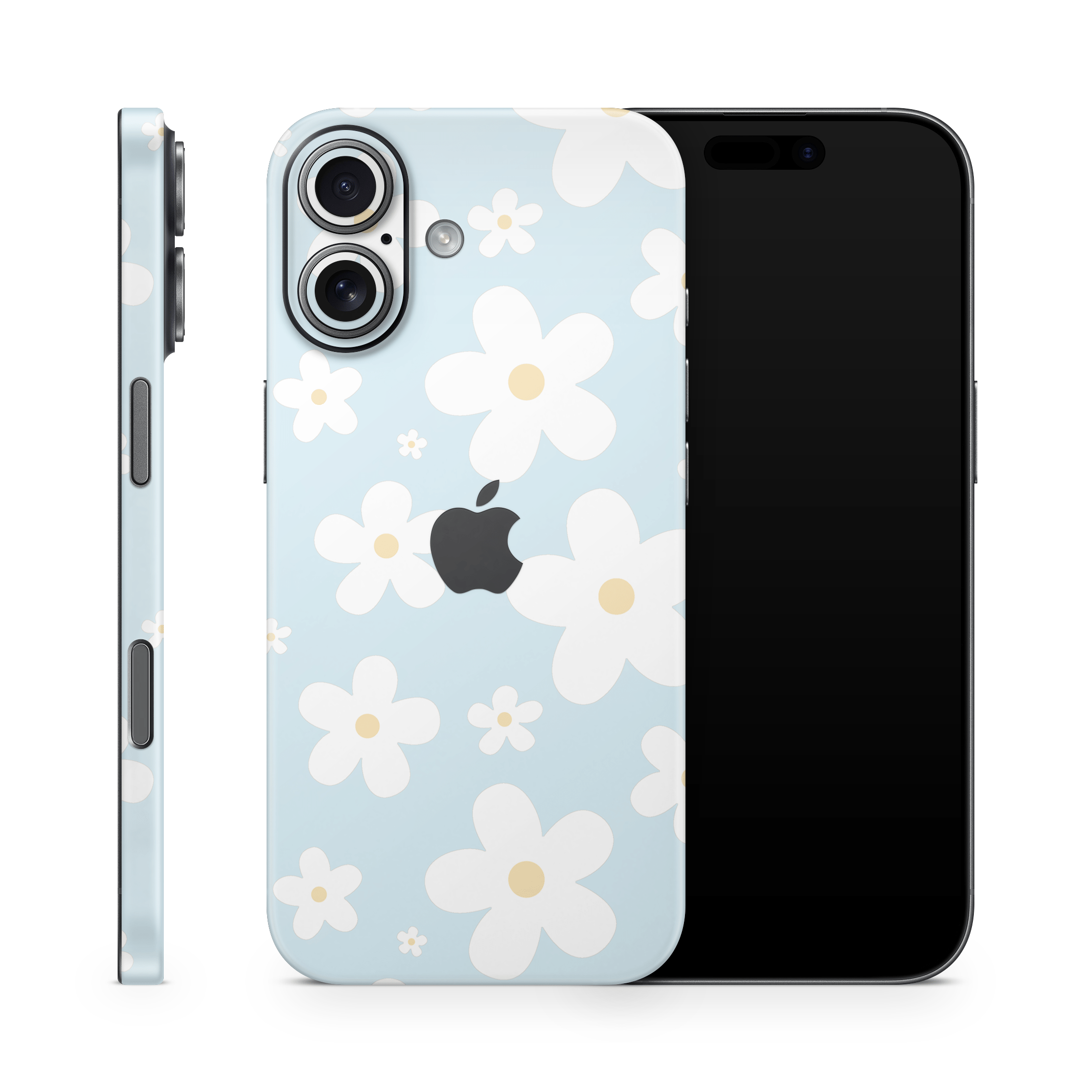 Serene Daisies Apple iPhone Skins