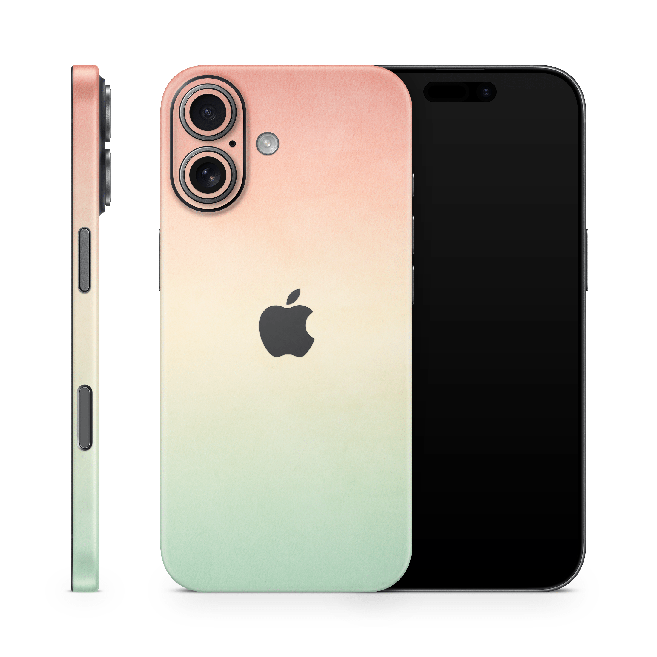 Peachy Sunset Apple iPhone Skins