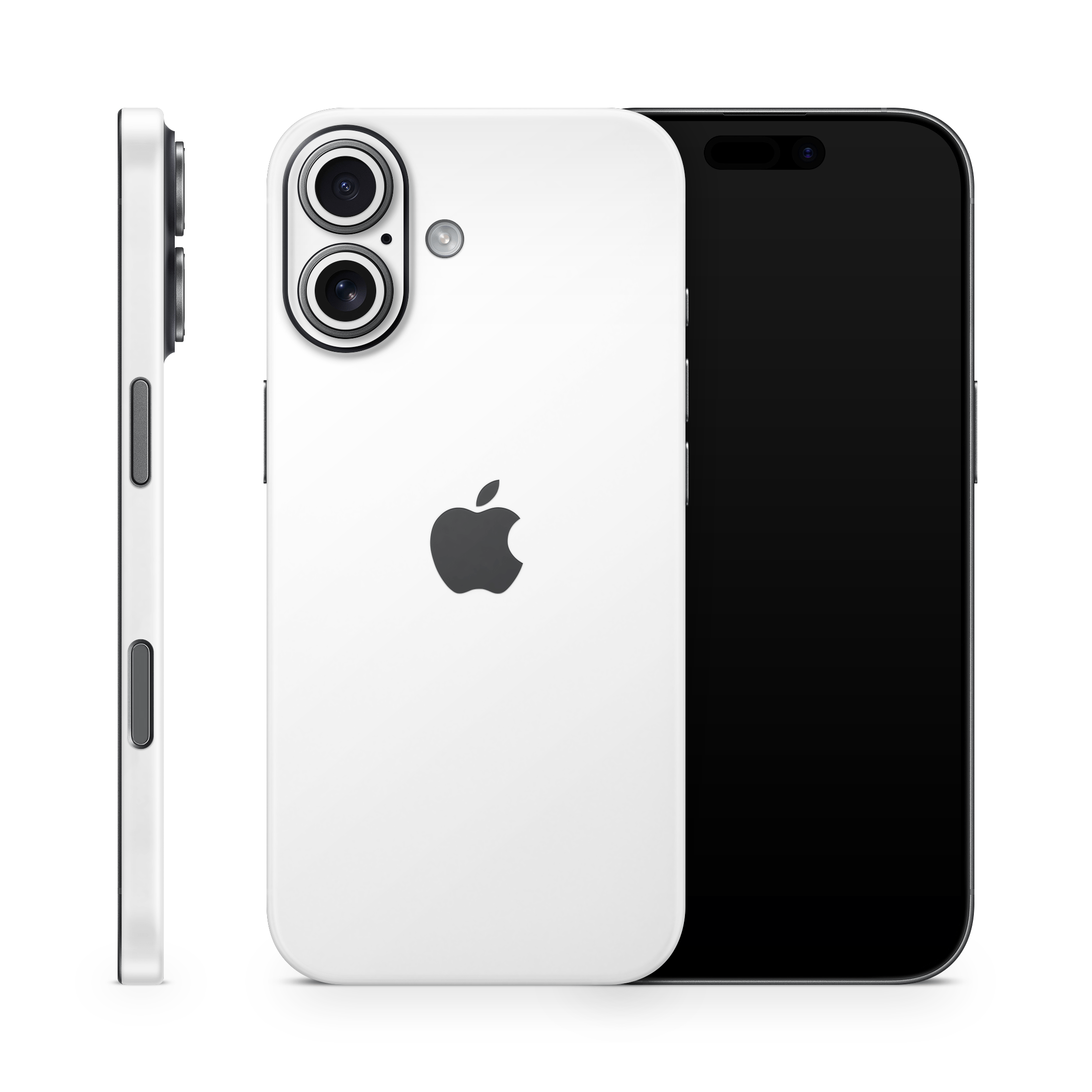 Crisp White Apple iPhone Skins