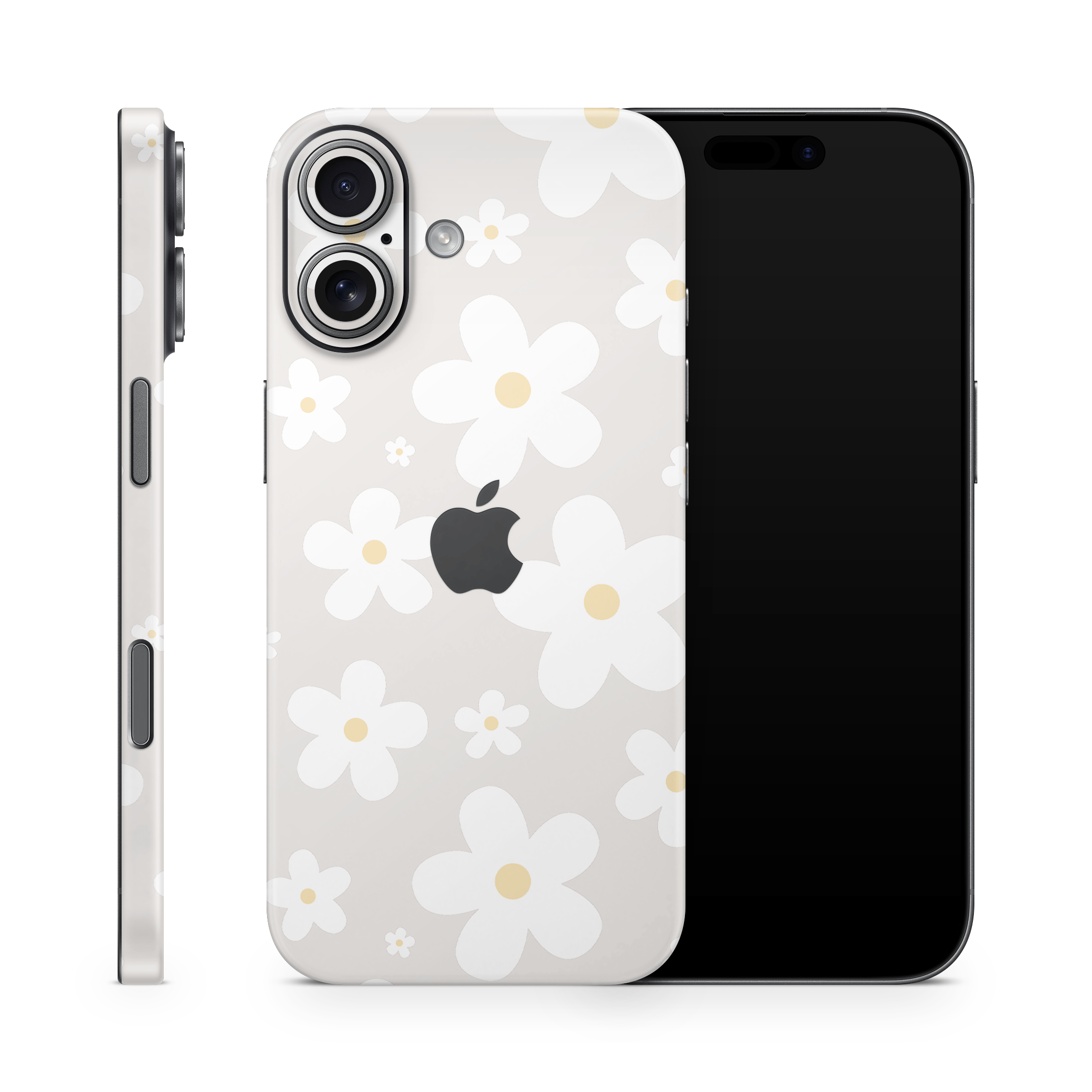 Sterling Daisy Apple iPhone Skins
