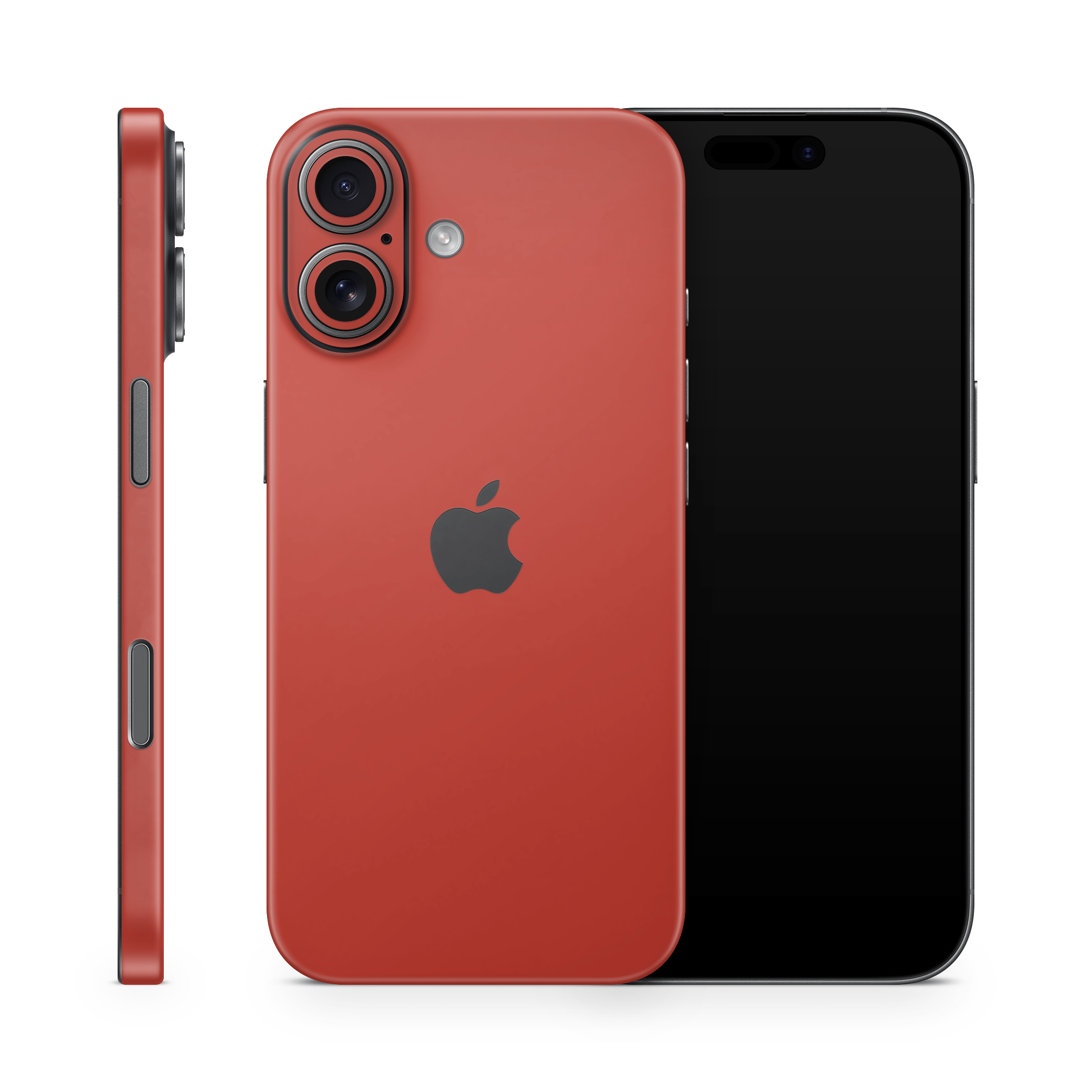 Cherry Red Apple iPhone Skins