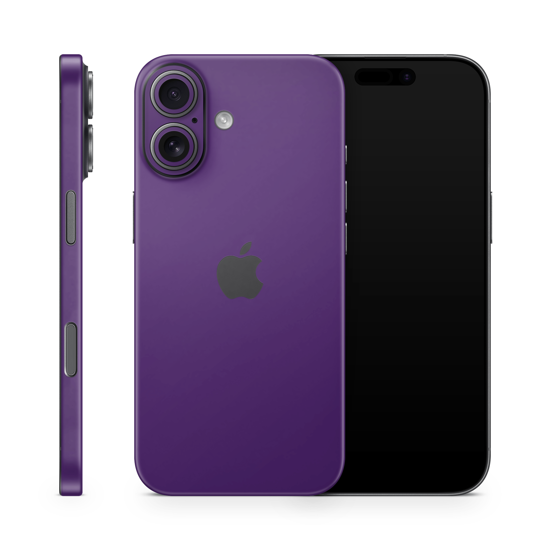 Deep Purple Apple iPhone Skins