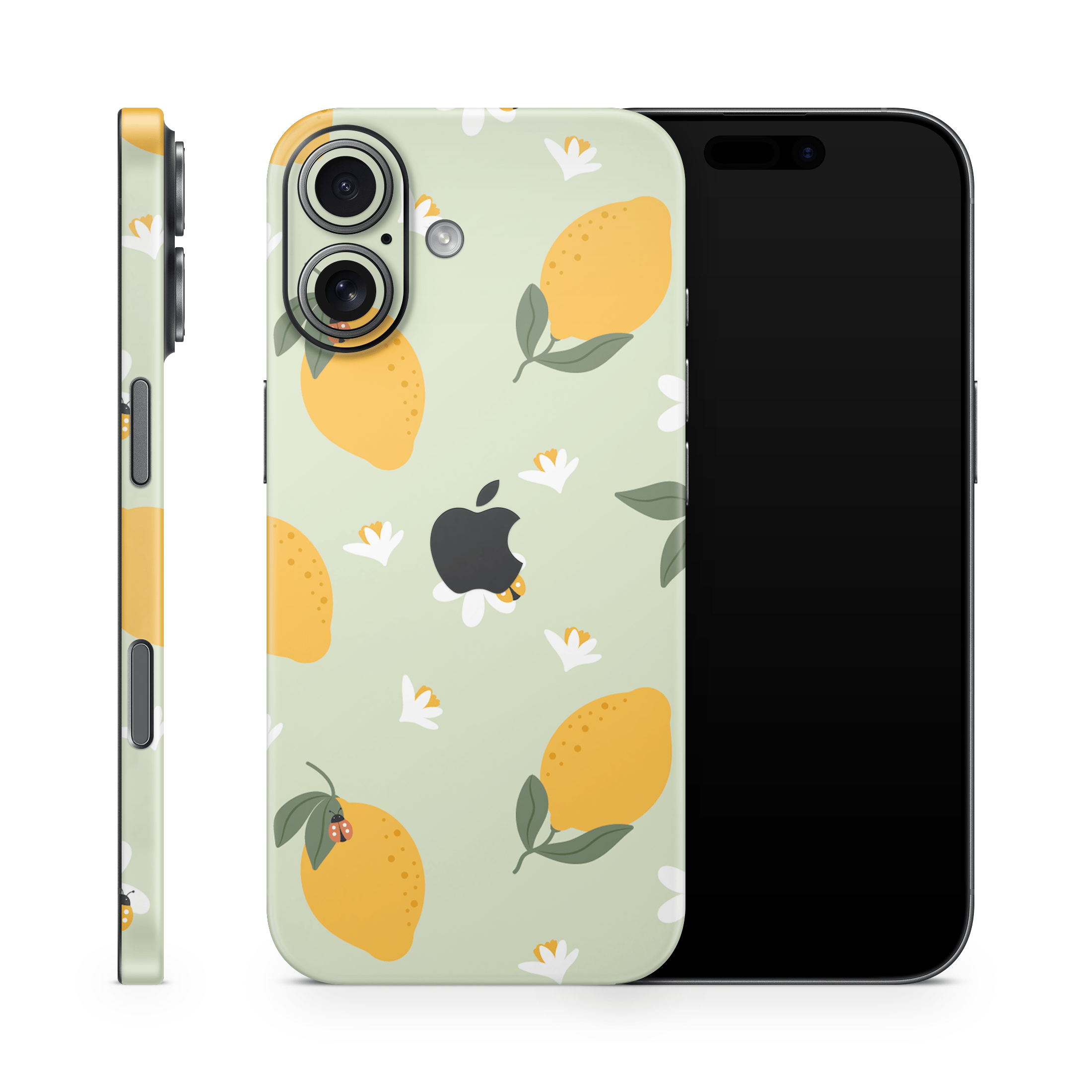 Zesty Lemons Green Apple iPhone Skins