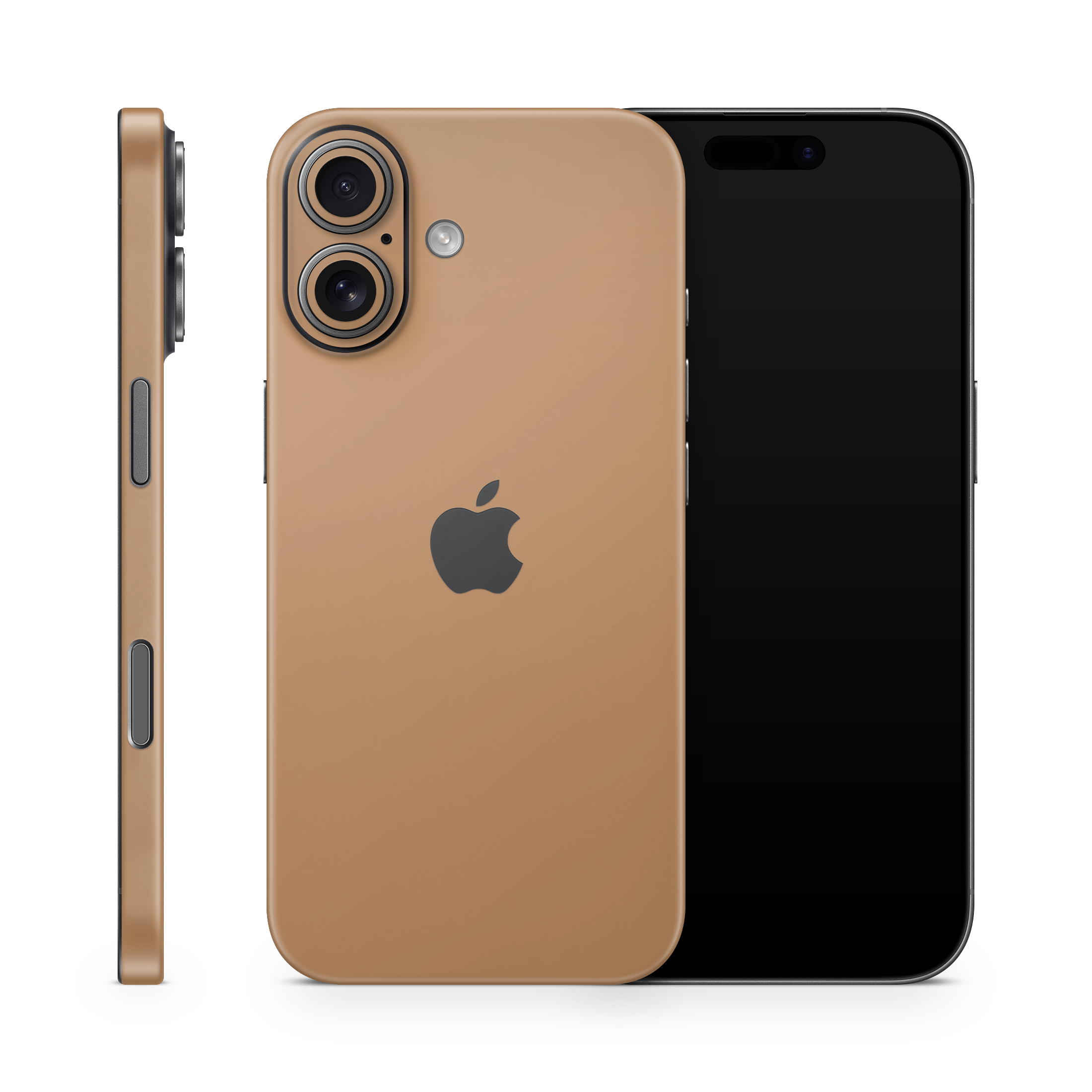 Milk Chocolate Apple iPhone Skins