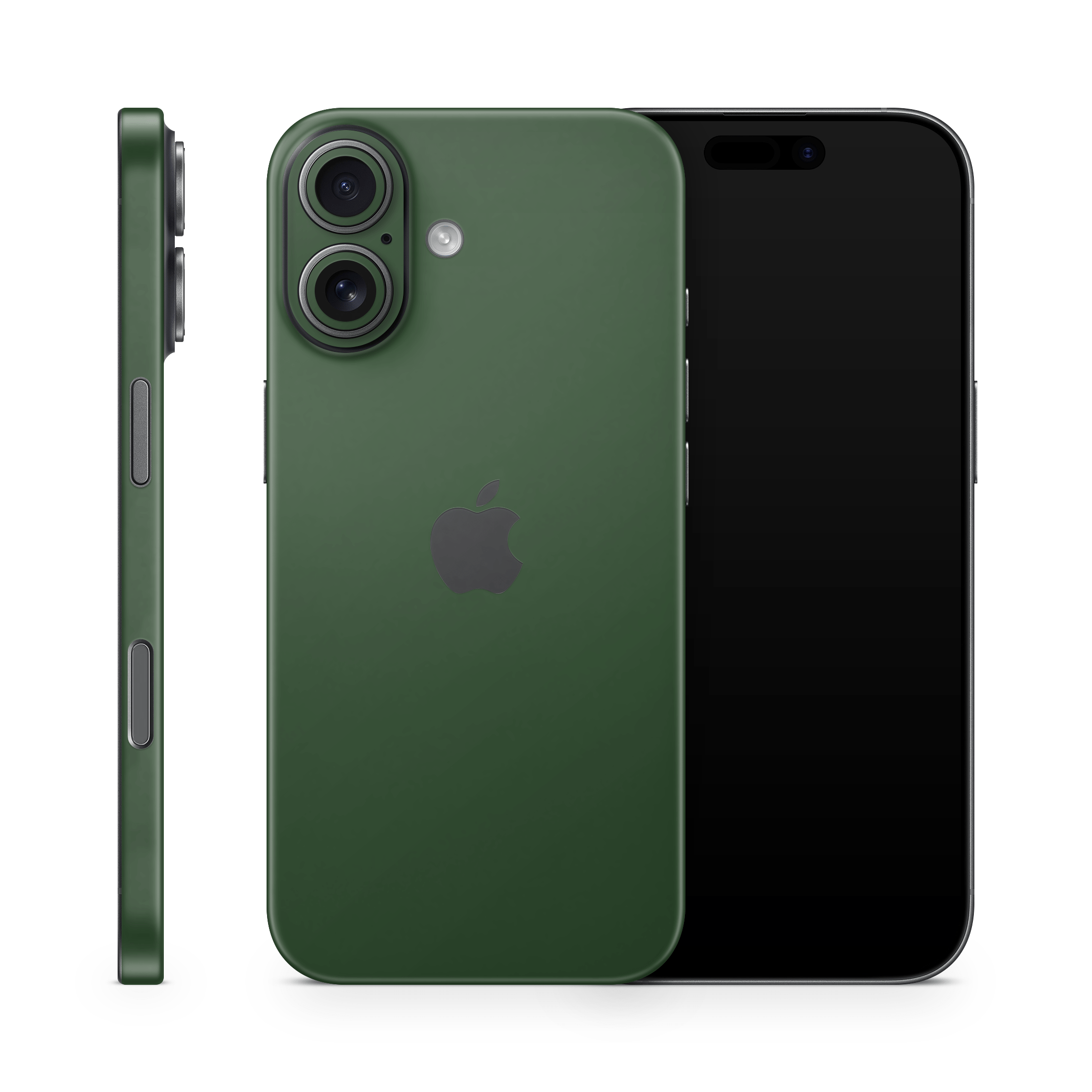 Forest Green Apple iPhone Skins