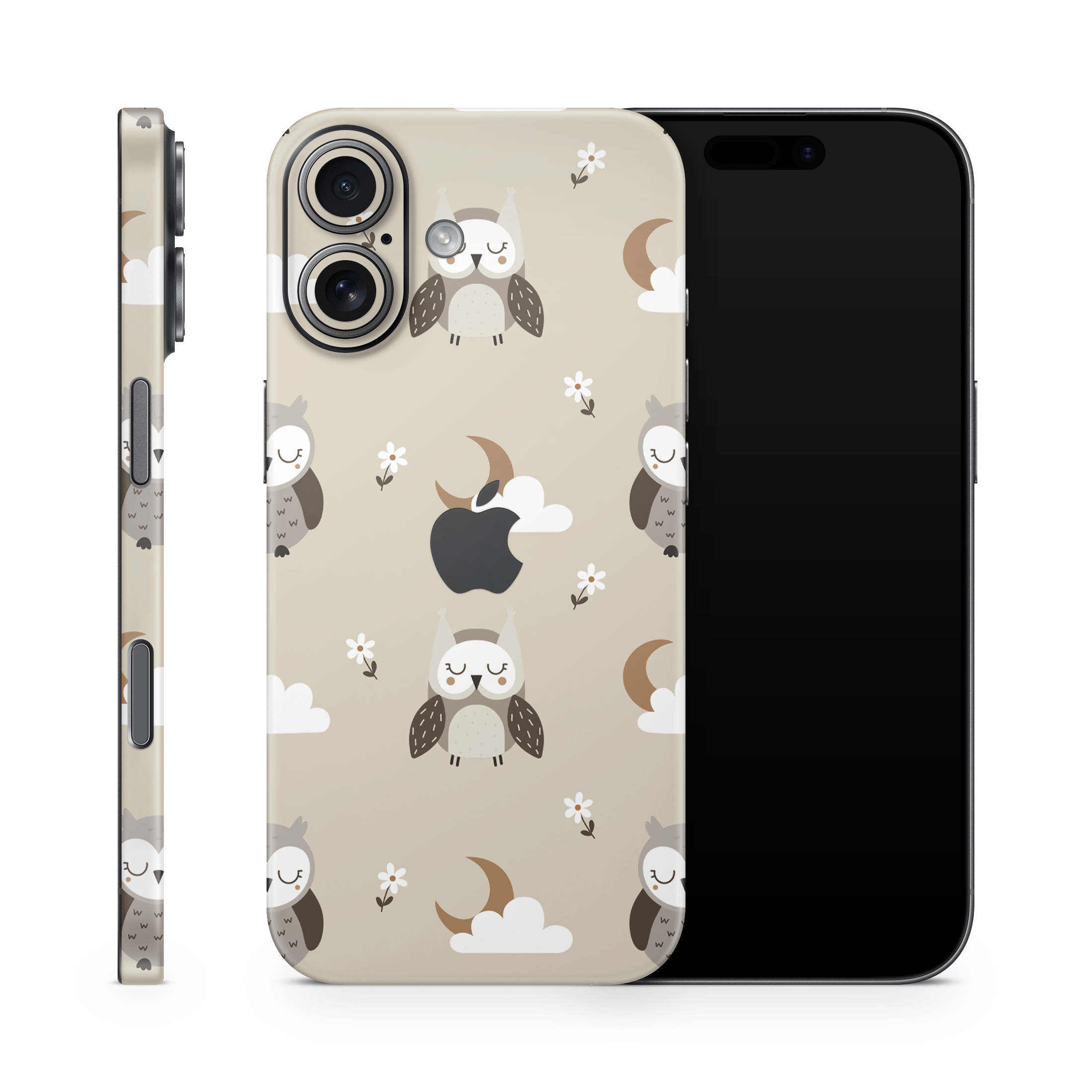 Midnight Owls Apple iPhone Skins