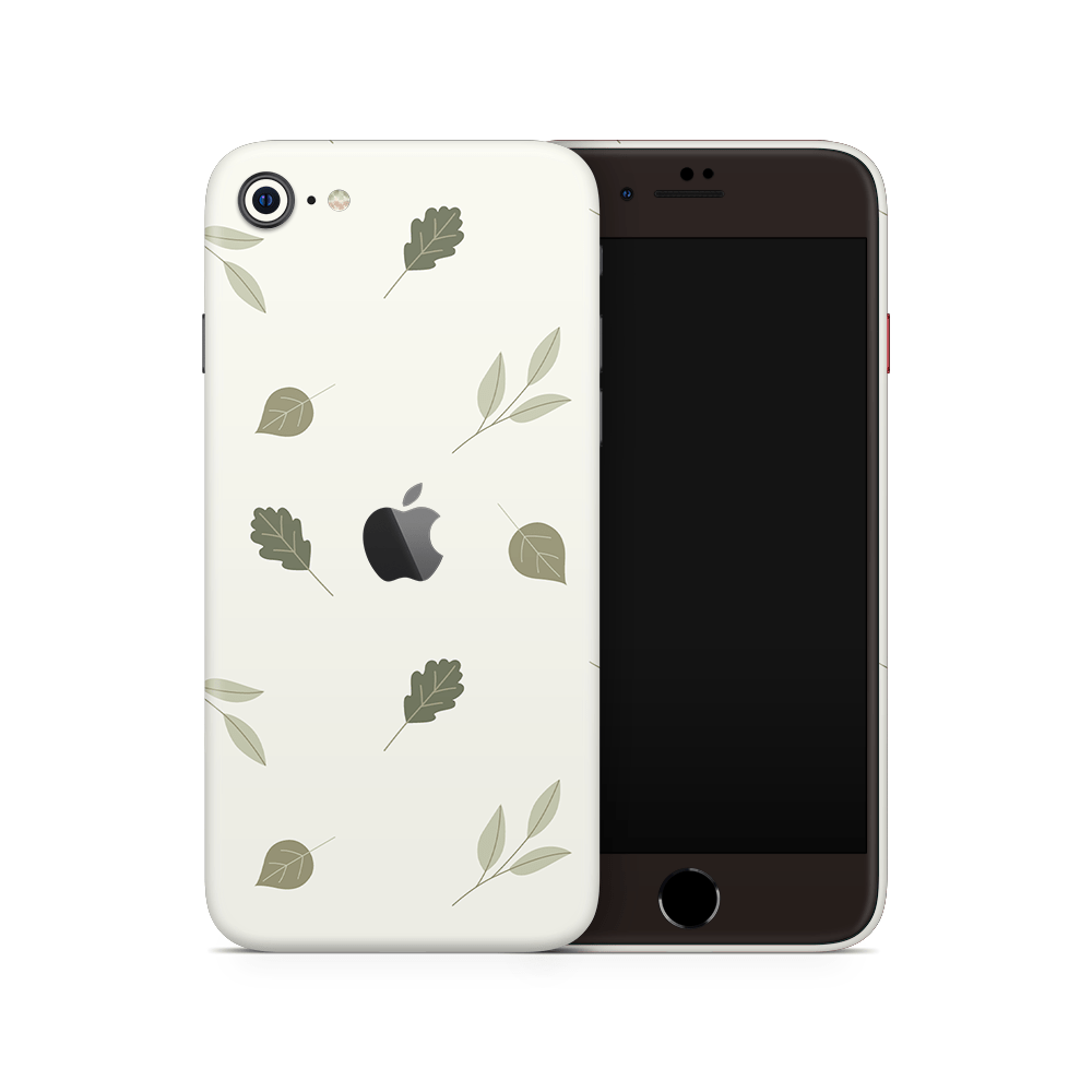 Leafy Foliage Apple iPhone Skins