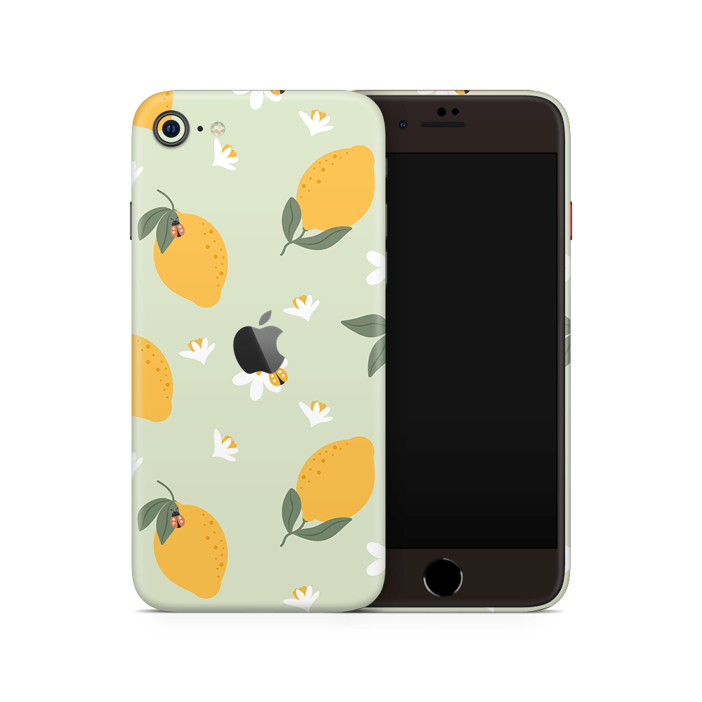 Zesty Lemons Green Apple iPhone Skins