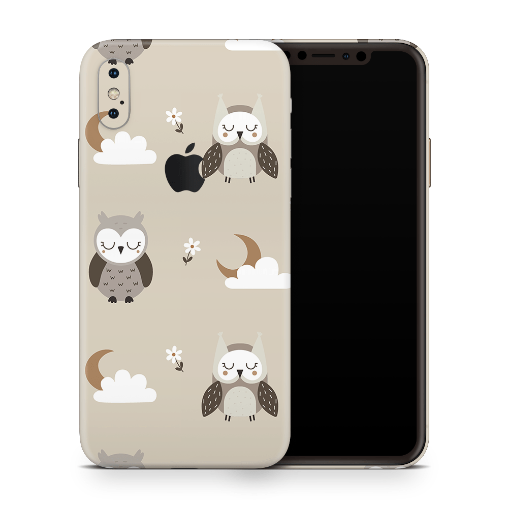 Midnight Owls Apple iPhone Skins