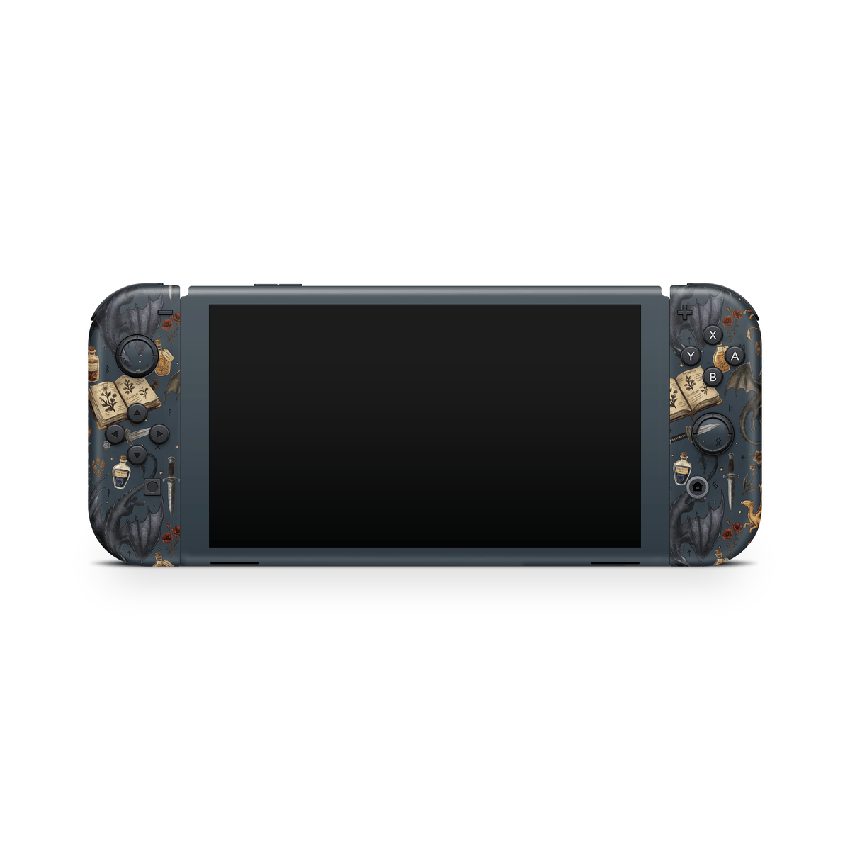 Midnight Dragons Nintendo Switch OLED Decal Skin