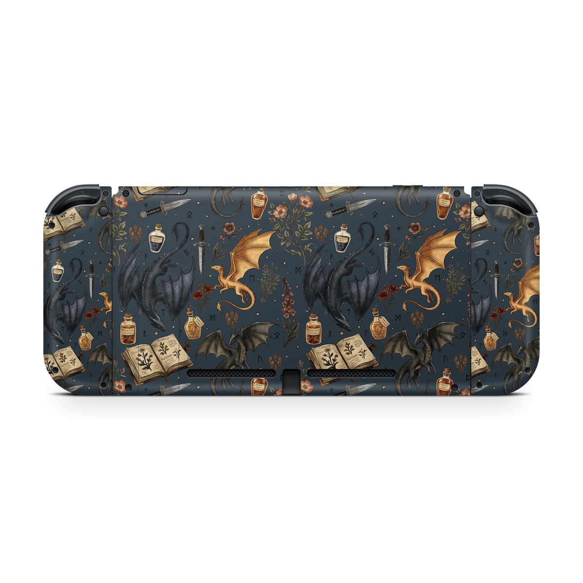 Midnight Dragons Nintendo Switch Decal Skin