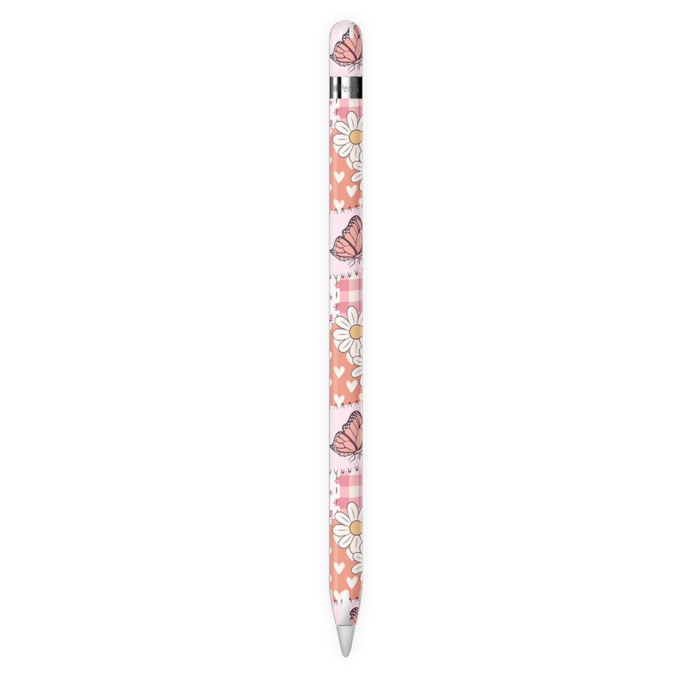 Blush Patchwork Apple Pencil Skins