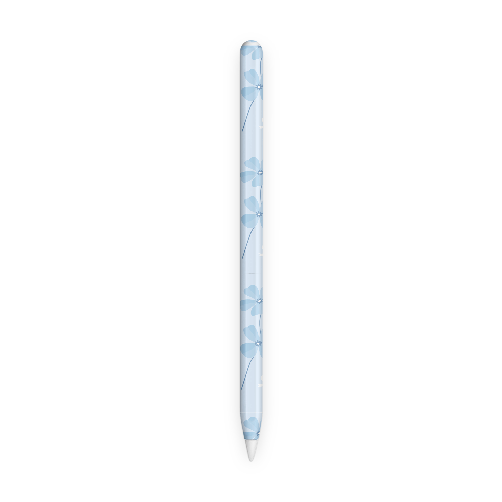 Forget Me Not Apple Pencil Skins