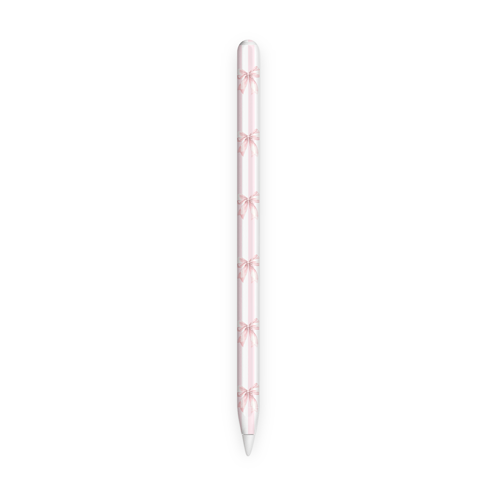 Blush Bows Apple Pencil Skins