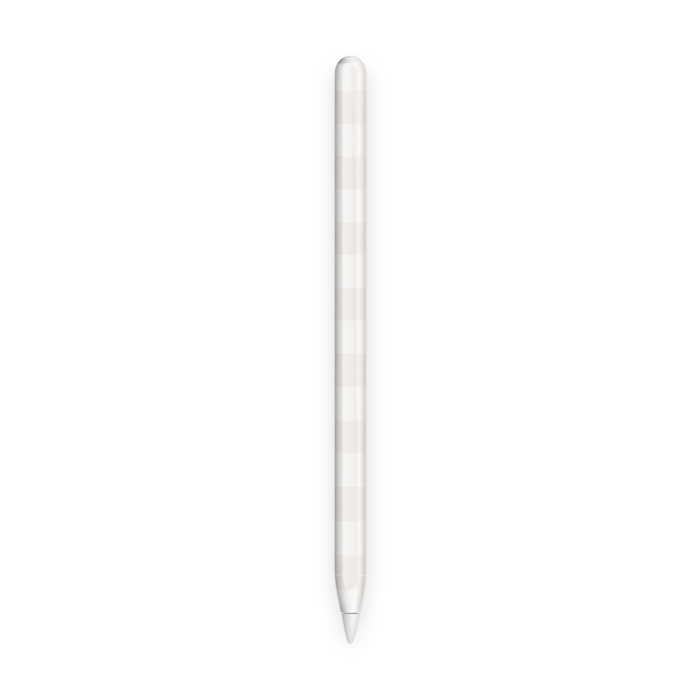 Beige Linen Apple Pencil Skins