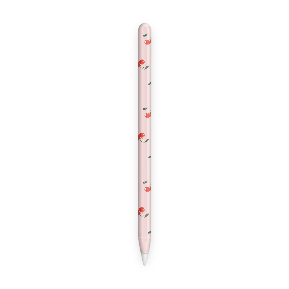 Ruby Cherries Apple Pencil Skins