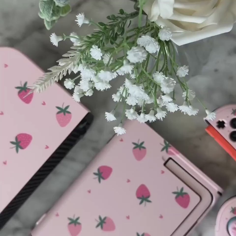 Strawberry Fields Switch 2 protective case video