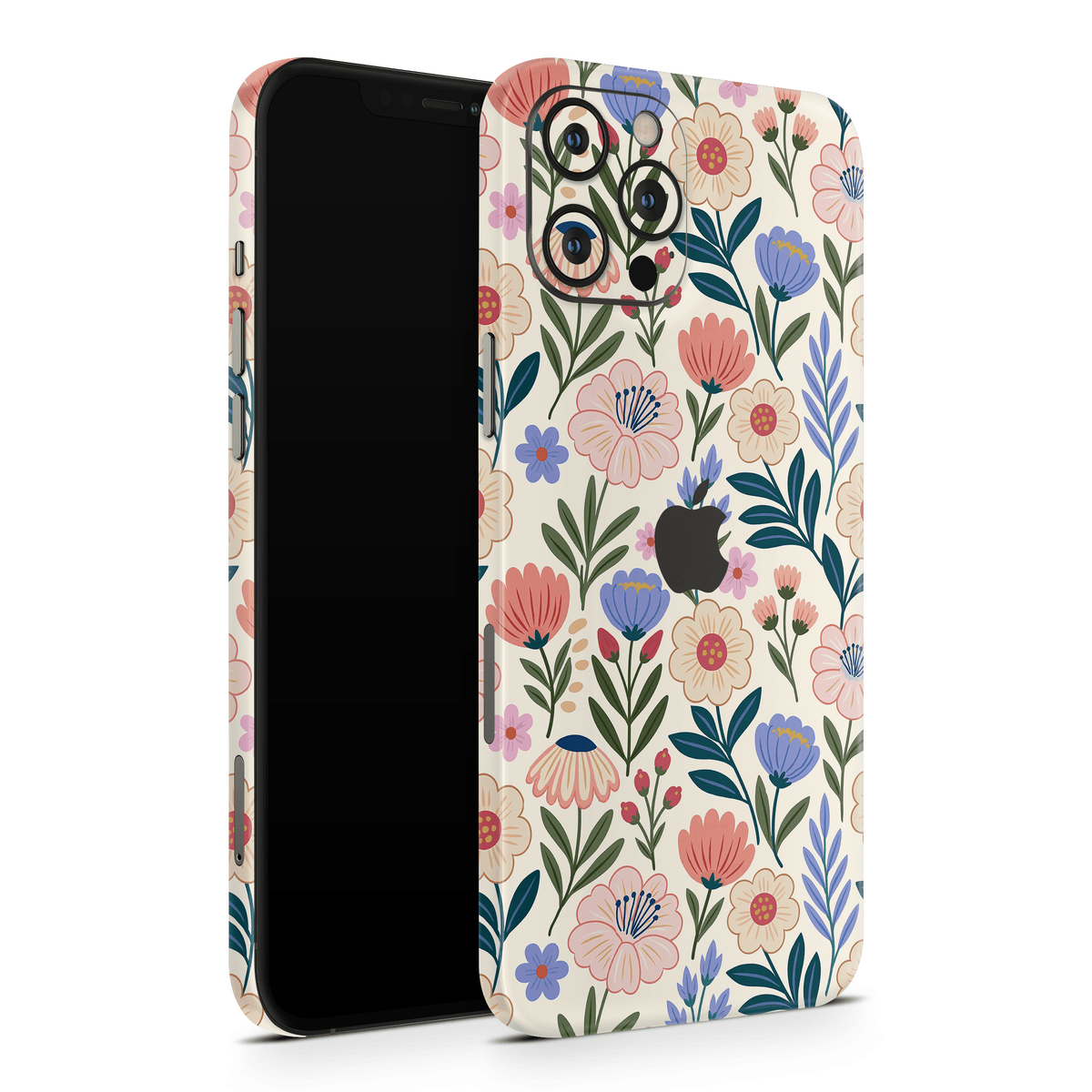 Sunset Wildflowers Apple iPhone Decal Skins