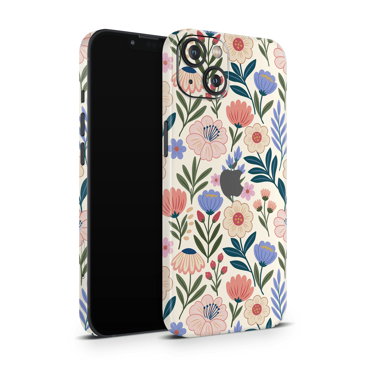 Sunset Wildflowers Apple iPhone Decal Skins