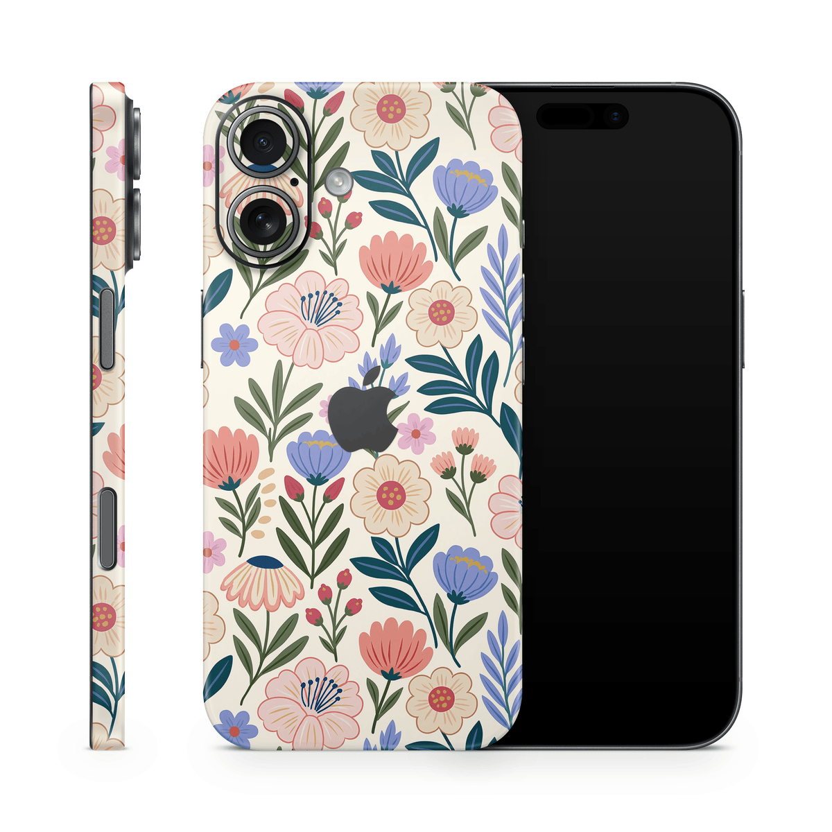 Sunset Wildflowers Apple iPhone Decal Skins