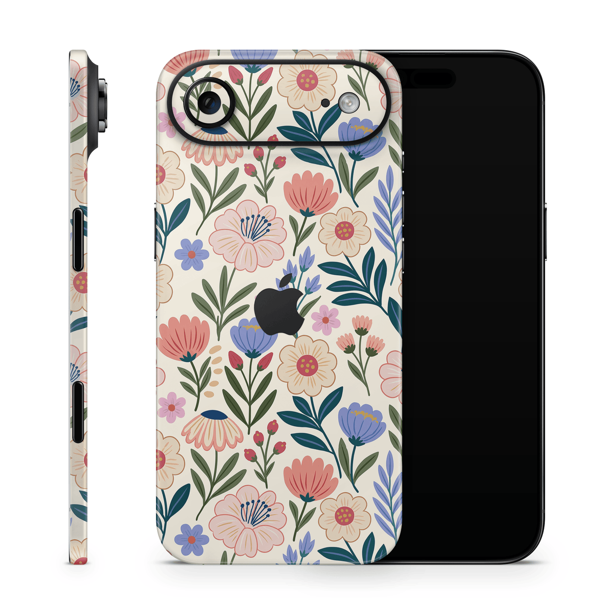 Sunset Wildflowers Apple iPhone Decal Skins