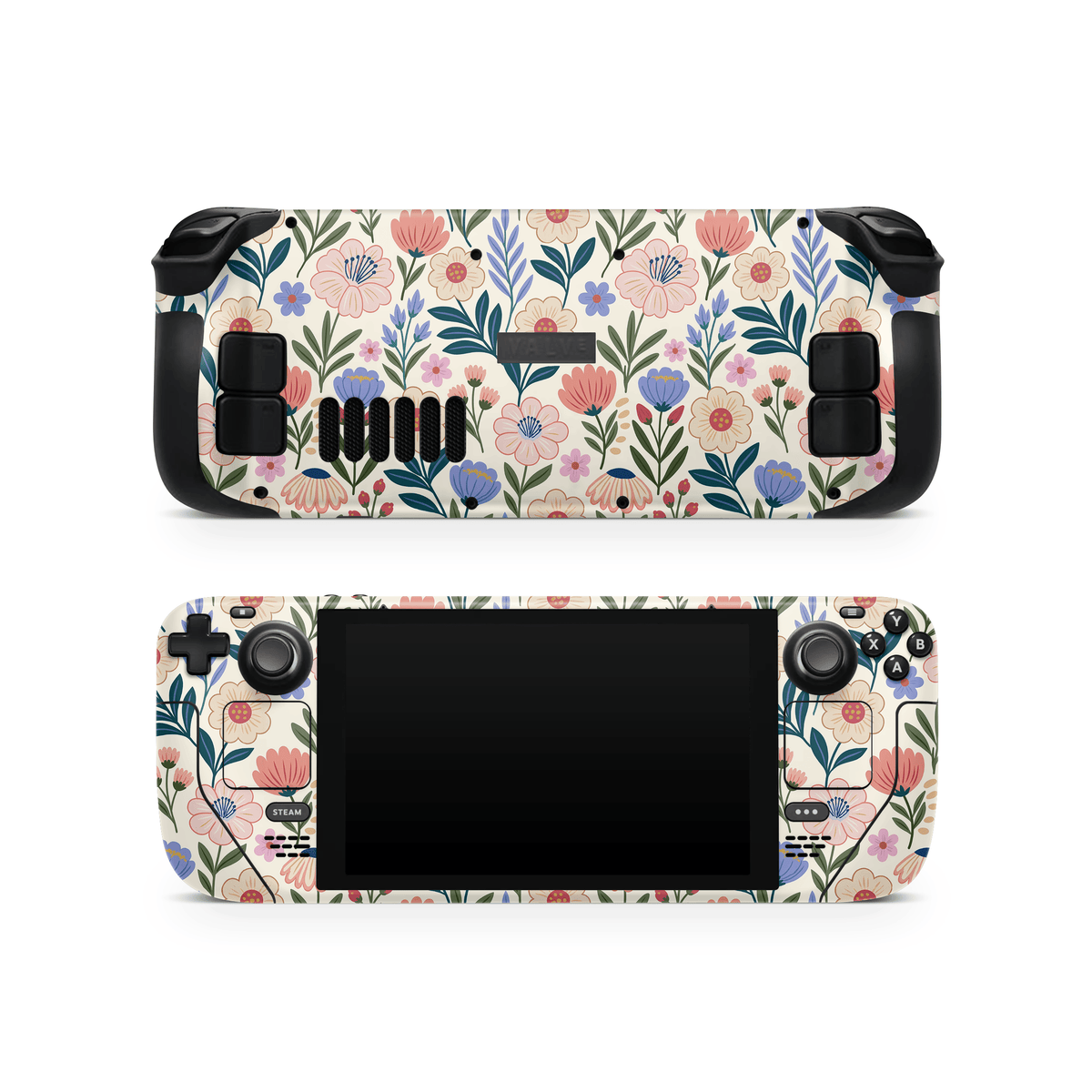 Sunset Wildflowers Steam Deck LCD / OLED Decal Skin
