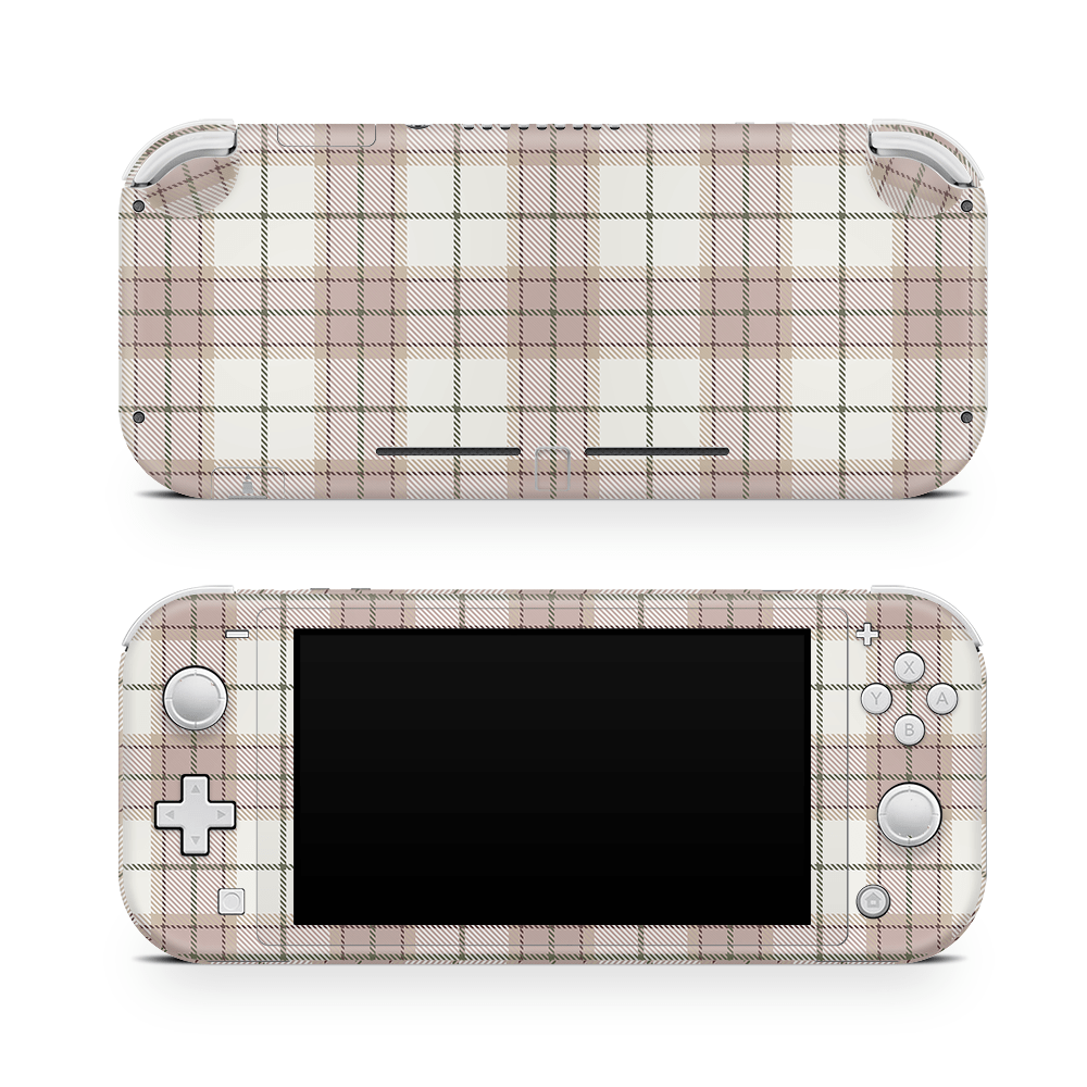 Mauve Linens Nintendo Switch Lite Skin