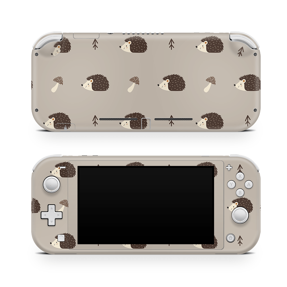 Woodsy Hedgehogs Nintendo Switch Lite Skin