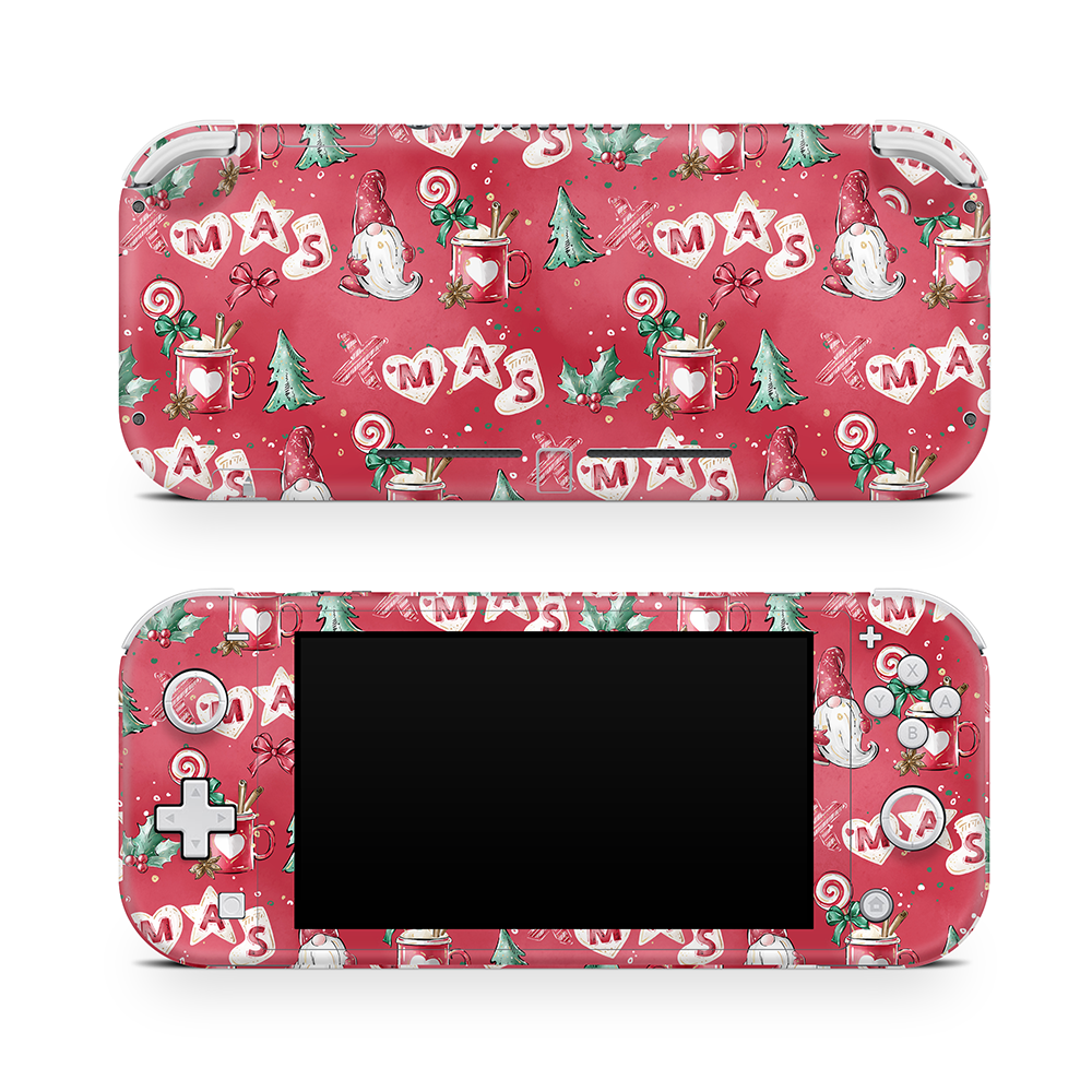 Jolly Gnomes Nintendo Switch Lite Skin