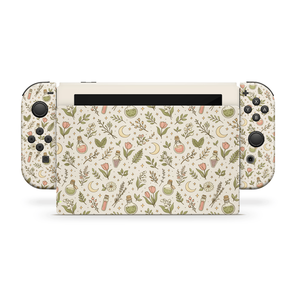 Witchy Botanicals Nintendo Switch Decal Skin
