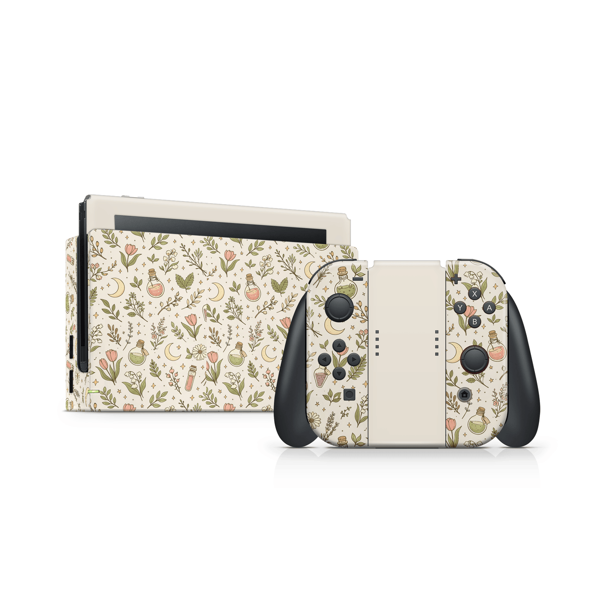 Witchy Botanicals Nintendo Switch skin