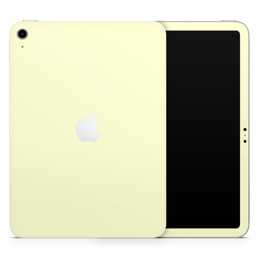 Eggy Yellow Apple iPad Skin