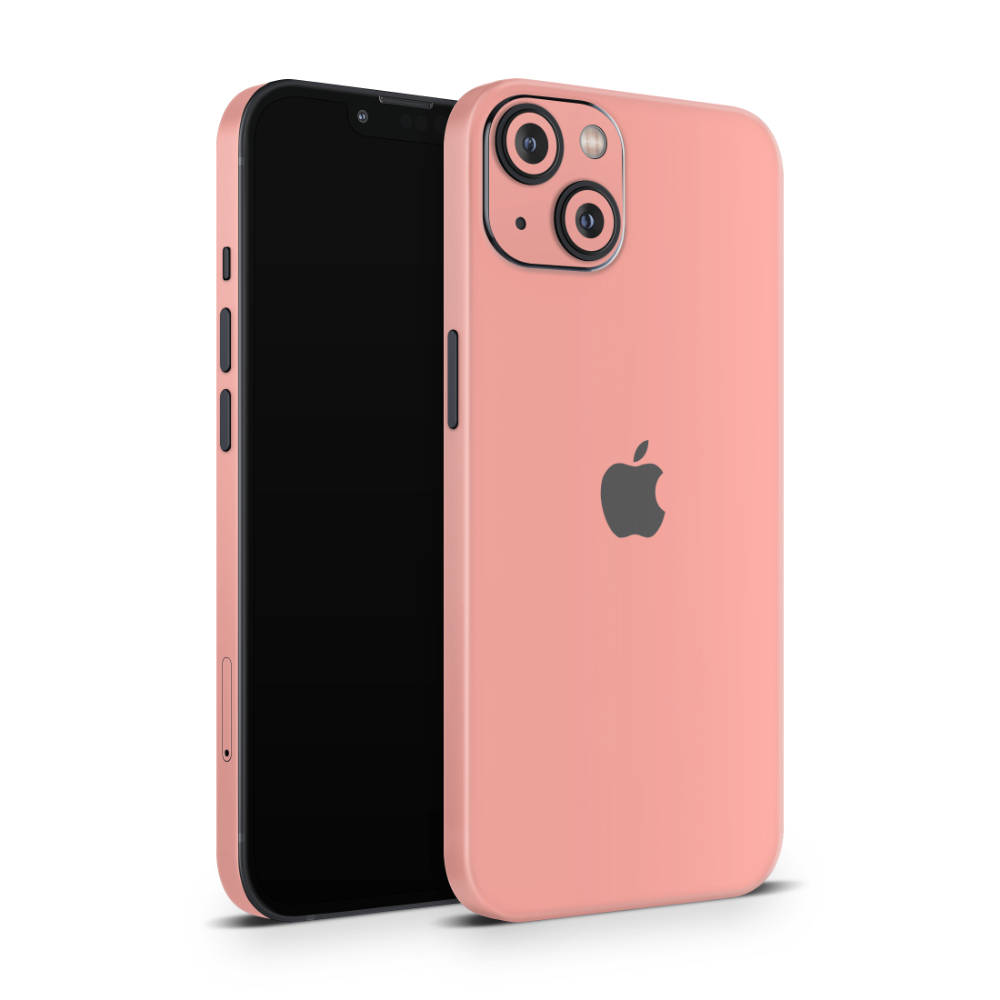 Summertime Coral Apple iPhone Skins