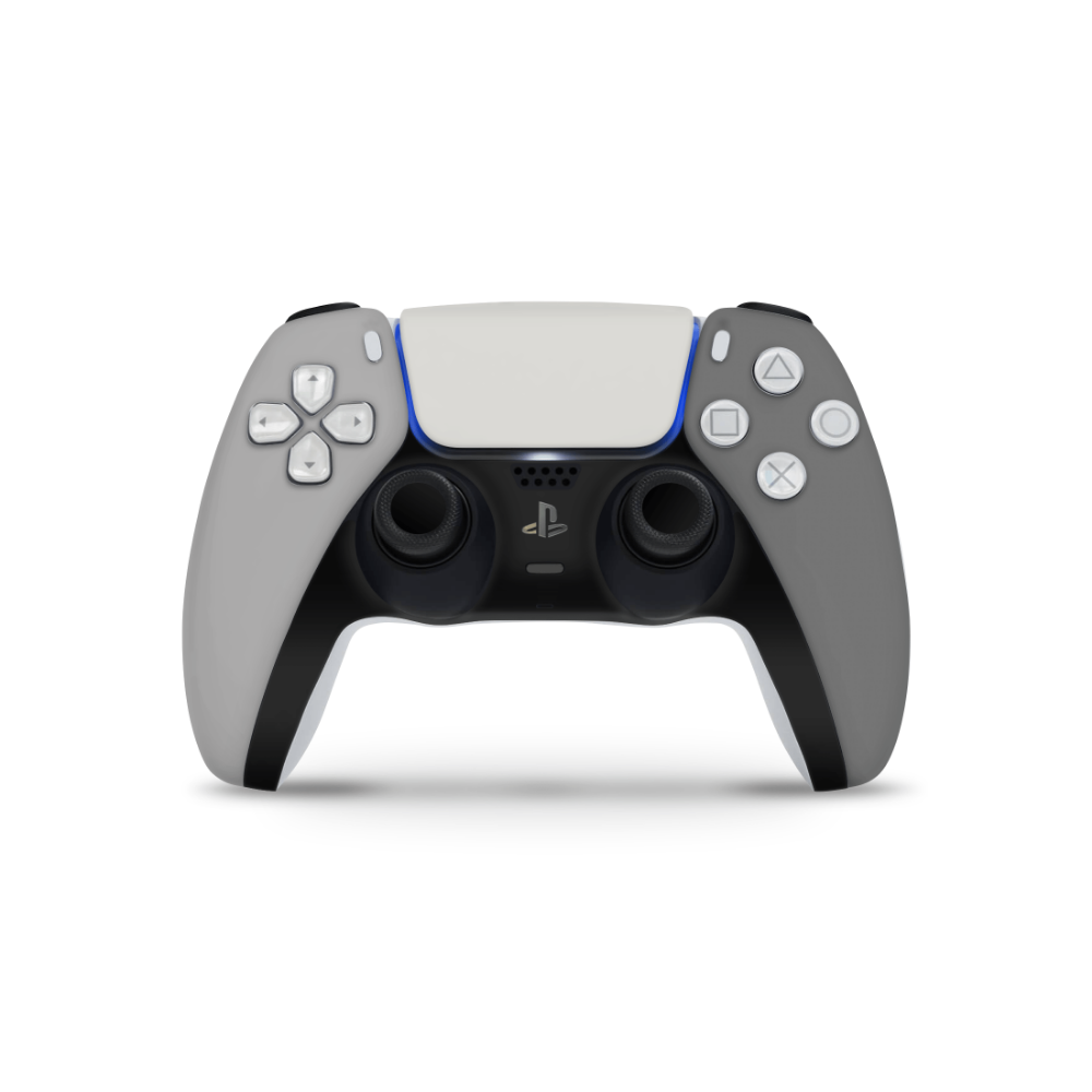 Faded Grey PS5 Controller Skin