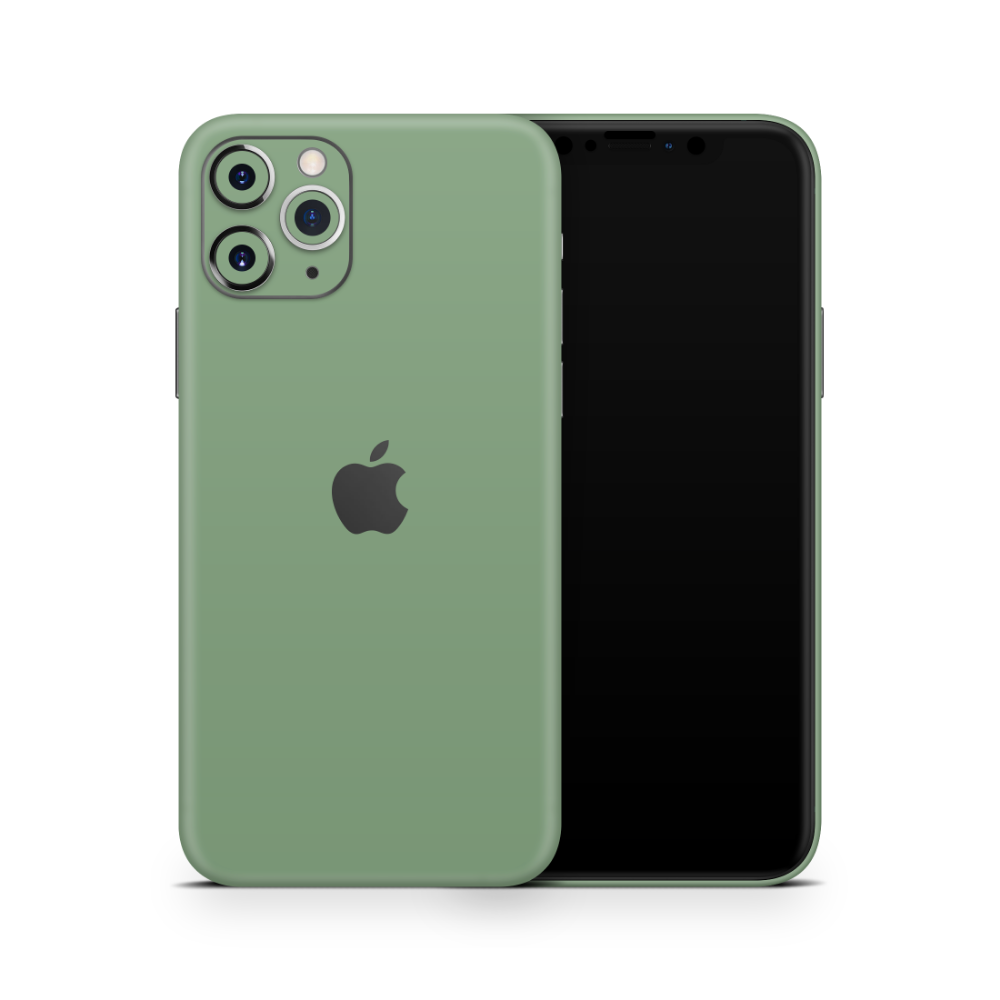 Juniper Green Apple iPhone Skins